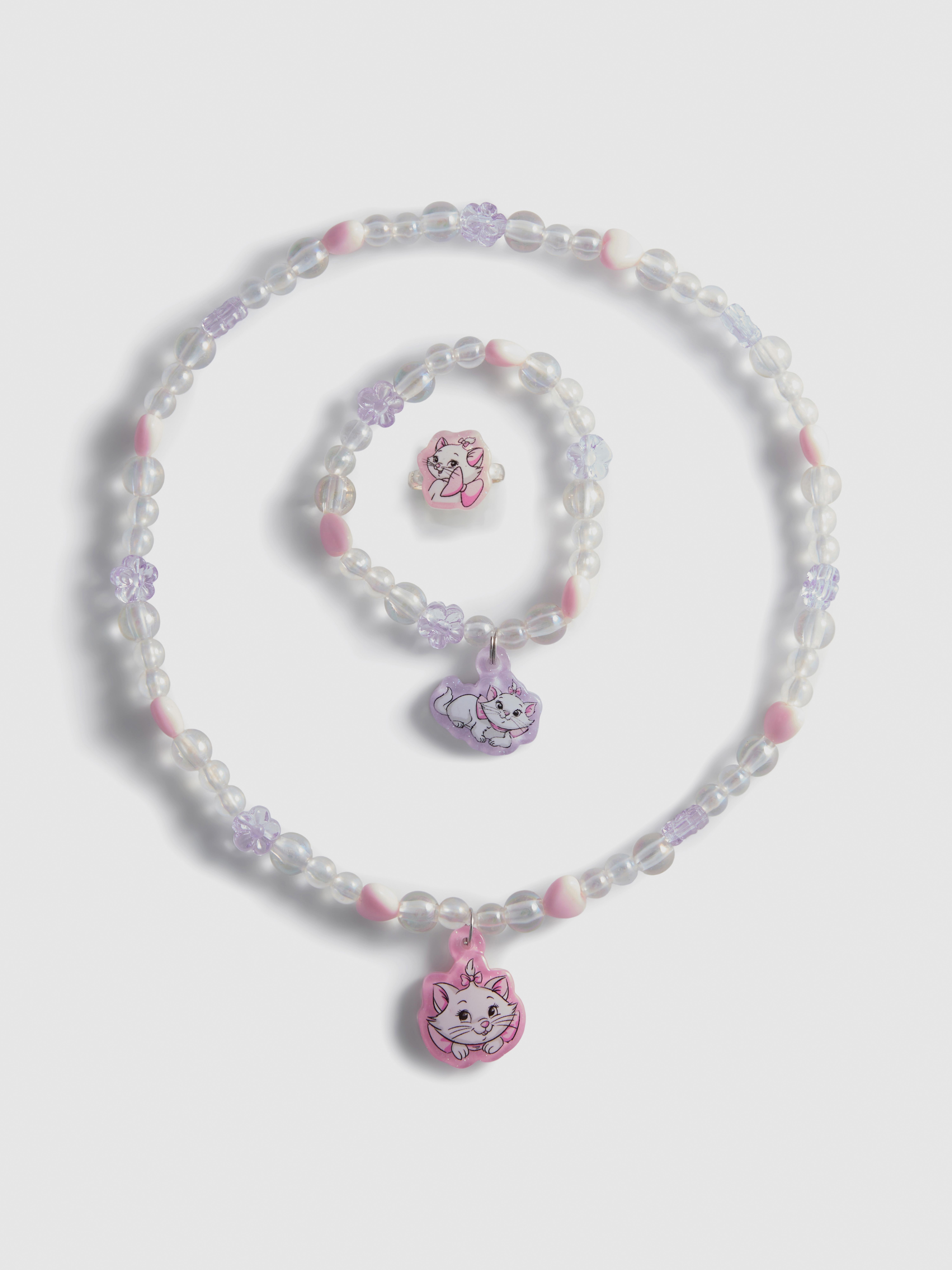 3-Piece Disney’s The Aristocats Marie Jewelry Set