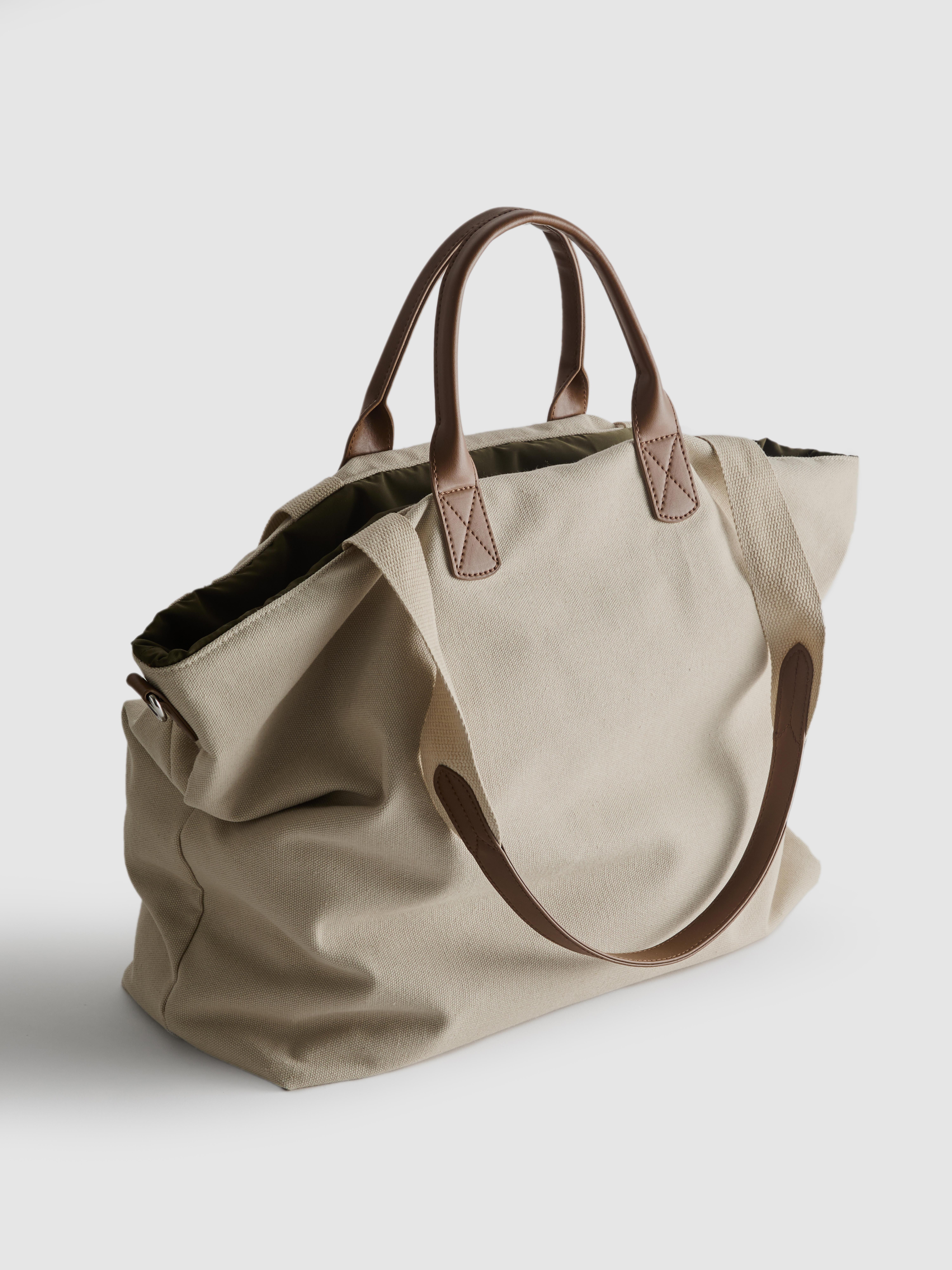 The Edit Canvas Carryall Bag