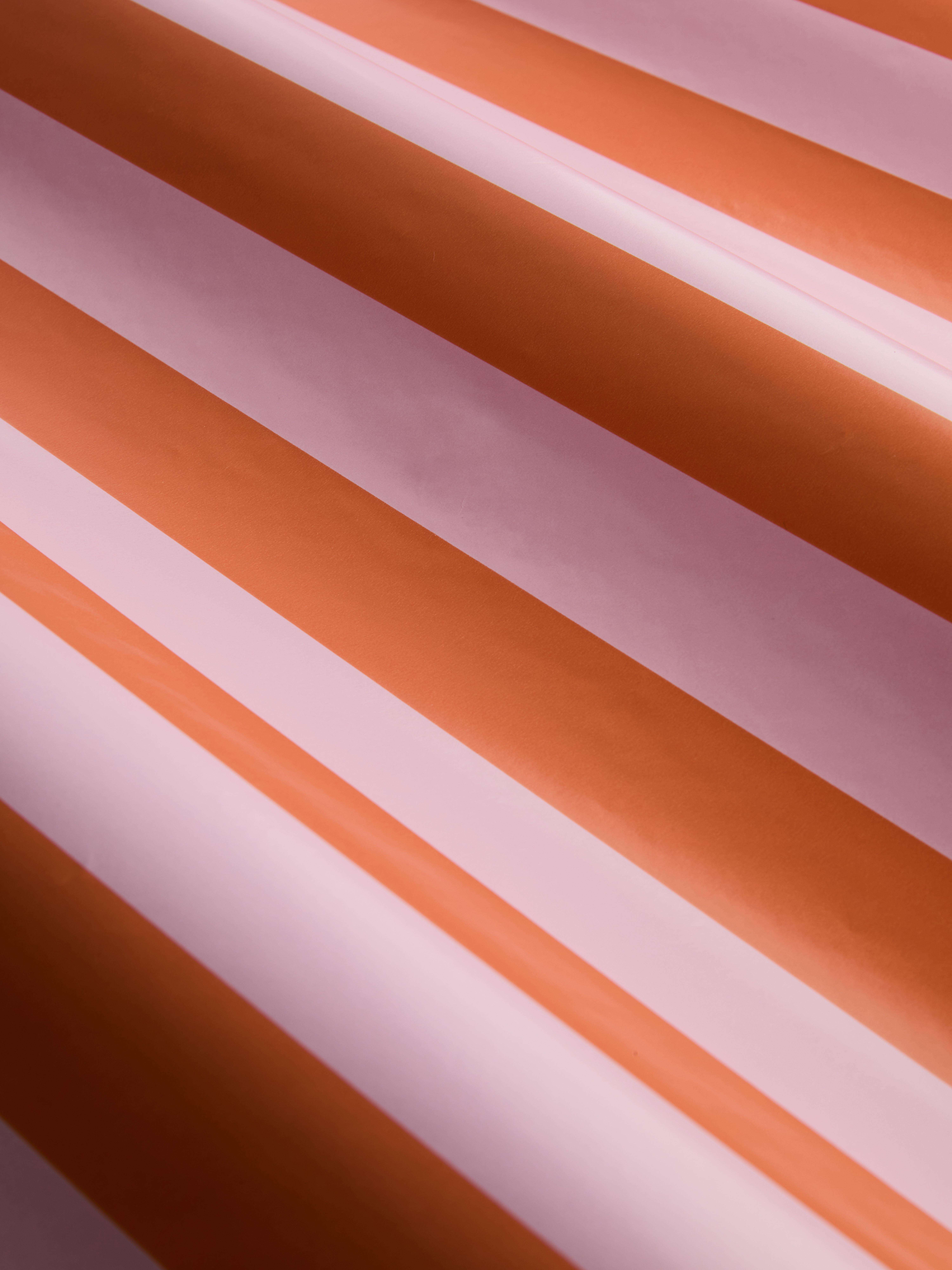 Črtast darilni papir za ovijanje, 6 m