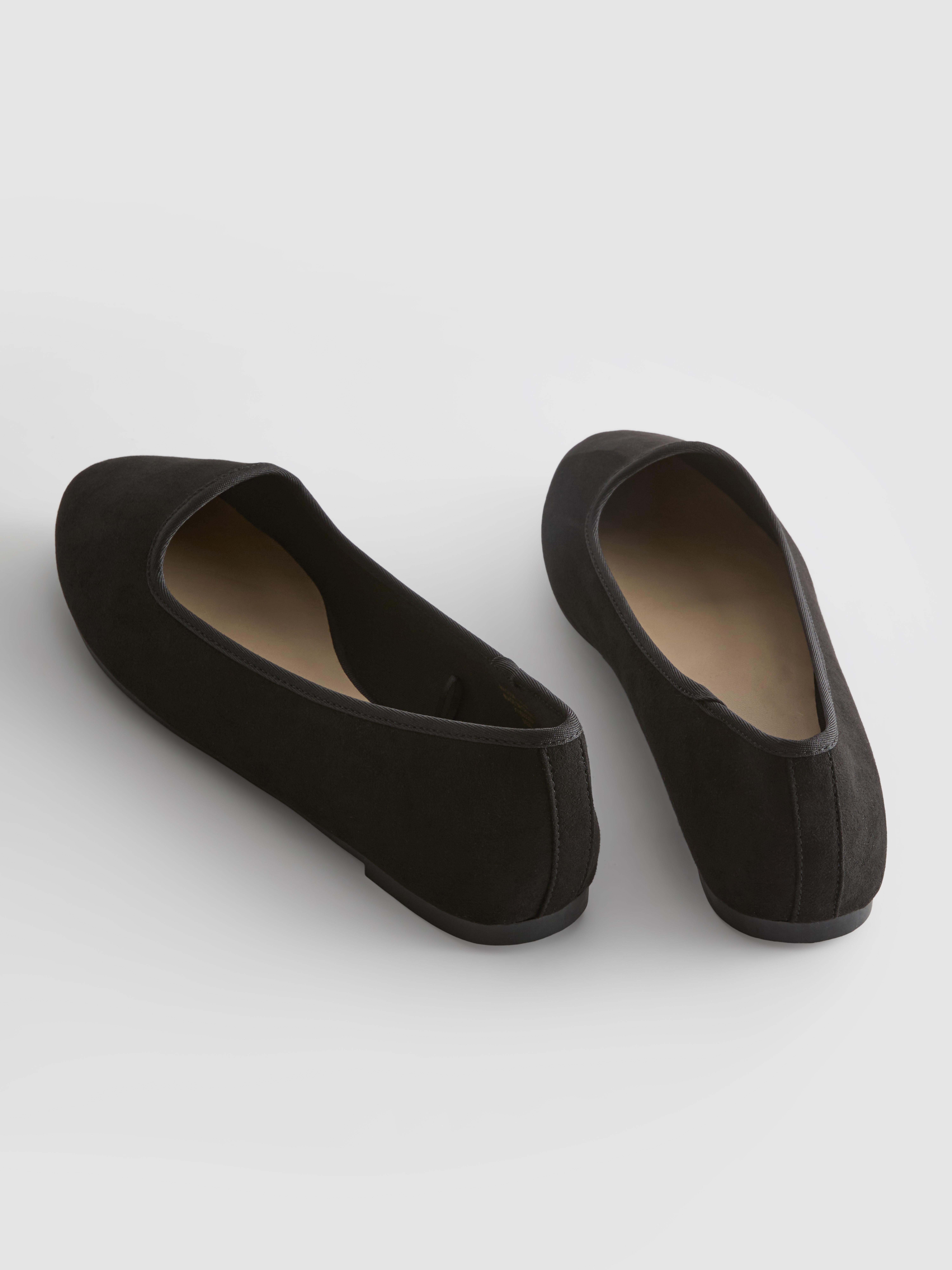 Semišové baleríny