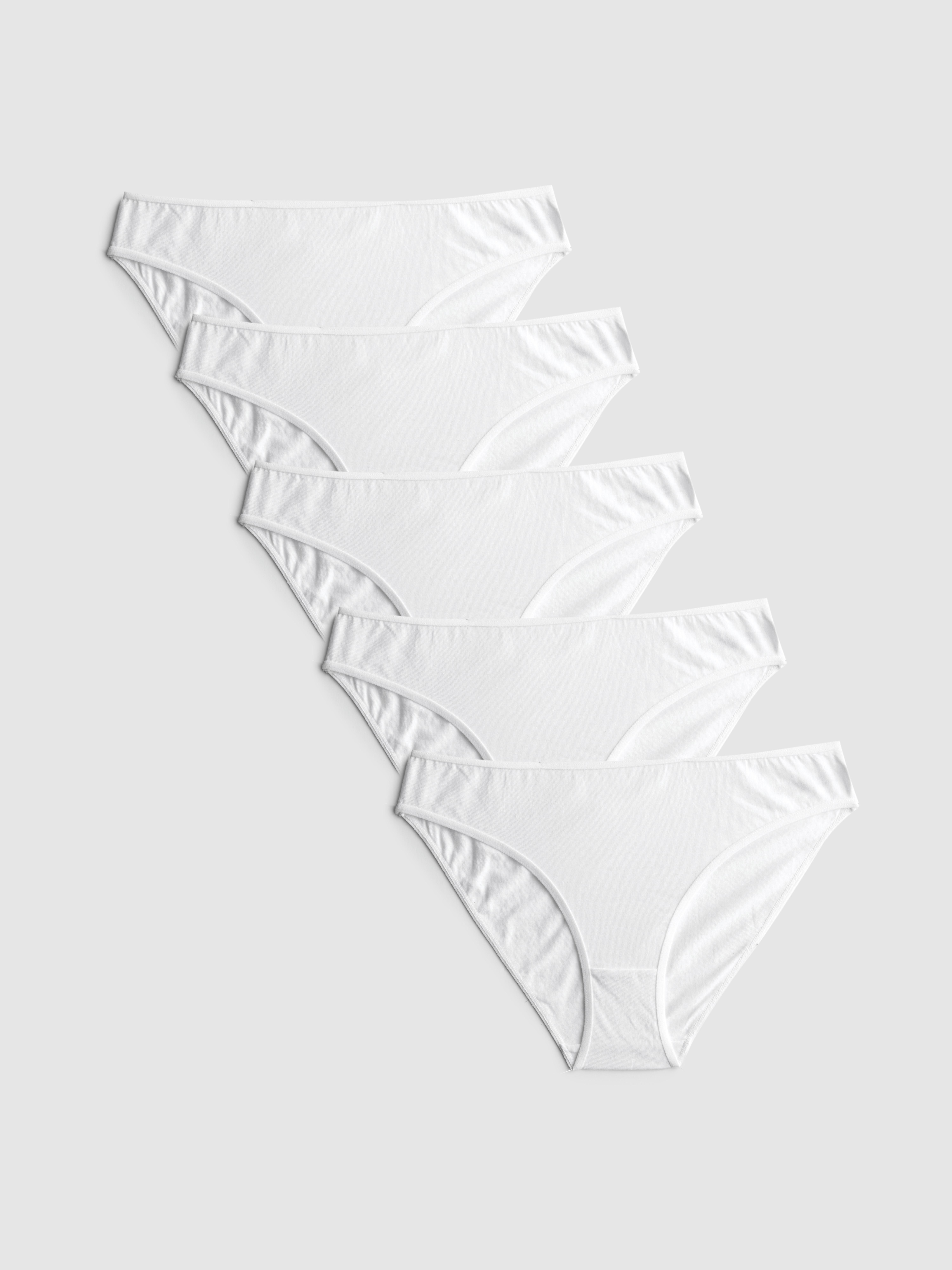 5pk Pure Cotton Mini Briefs