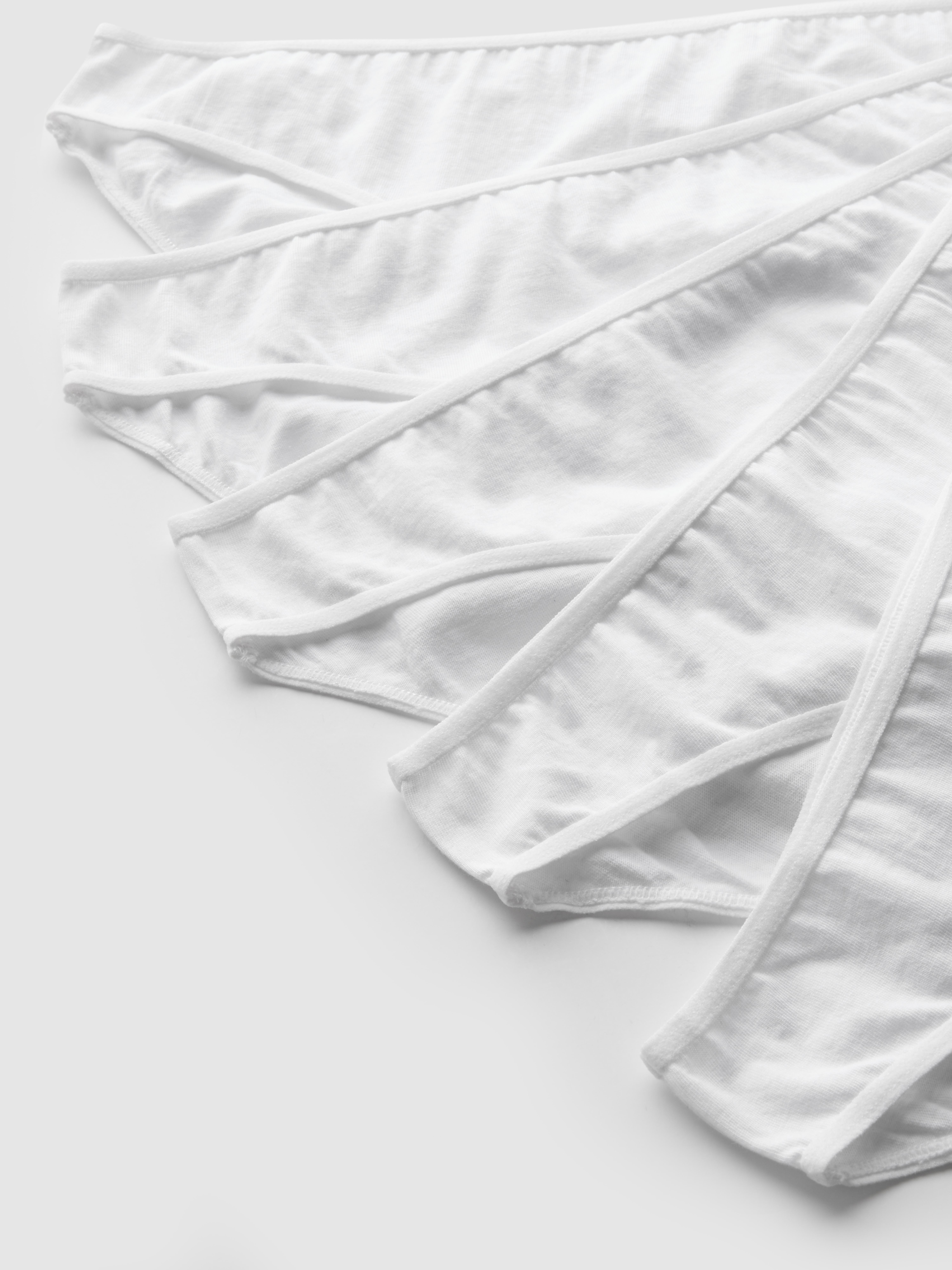 5pk Pure Cotton Mini Briefs