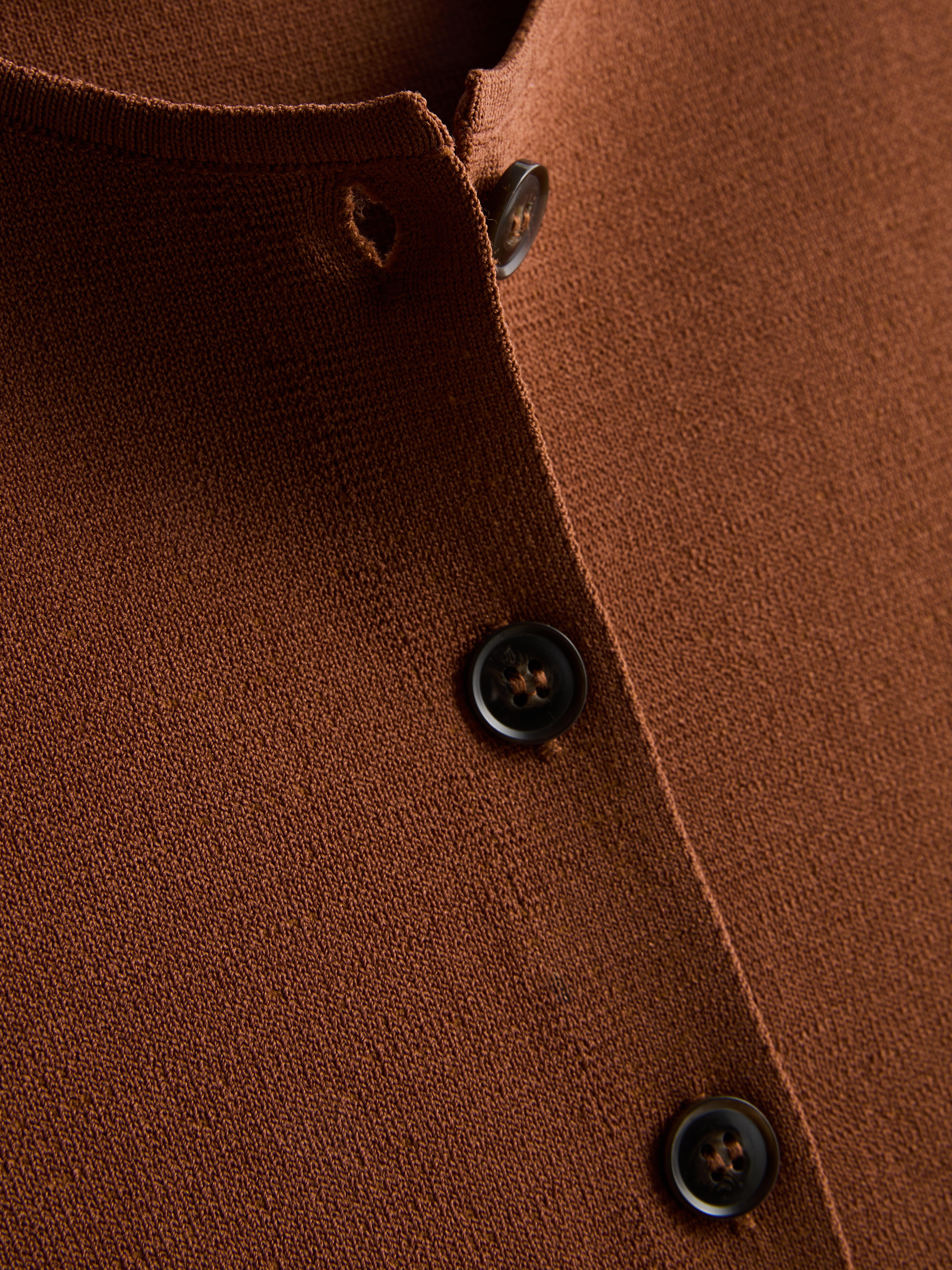 The Edit Knitted Button Through Tank Top