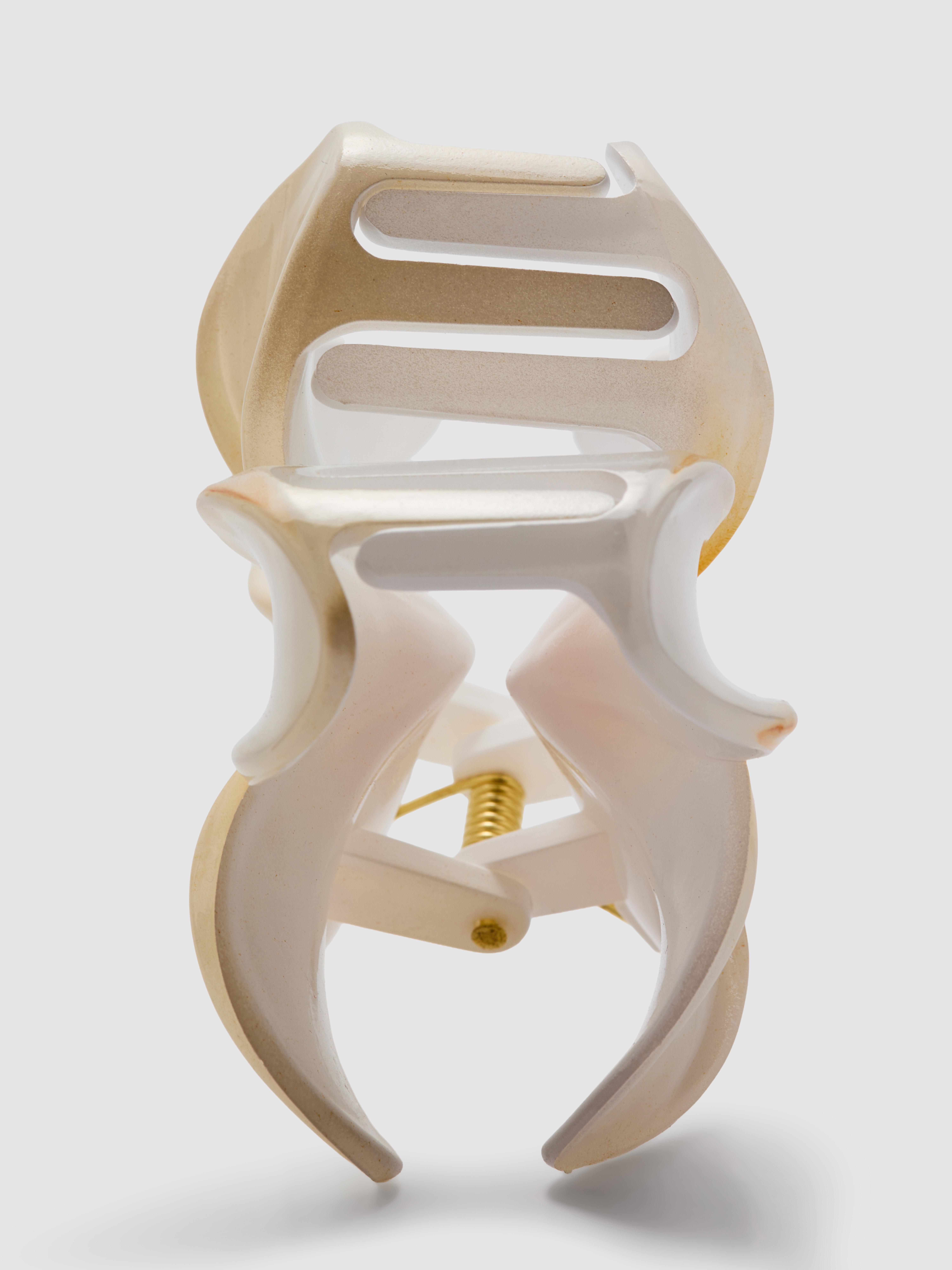 3pk Hibiscus Flower Claw Clips