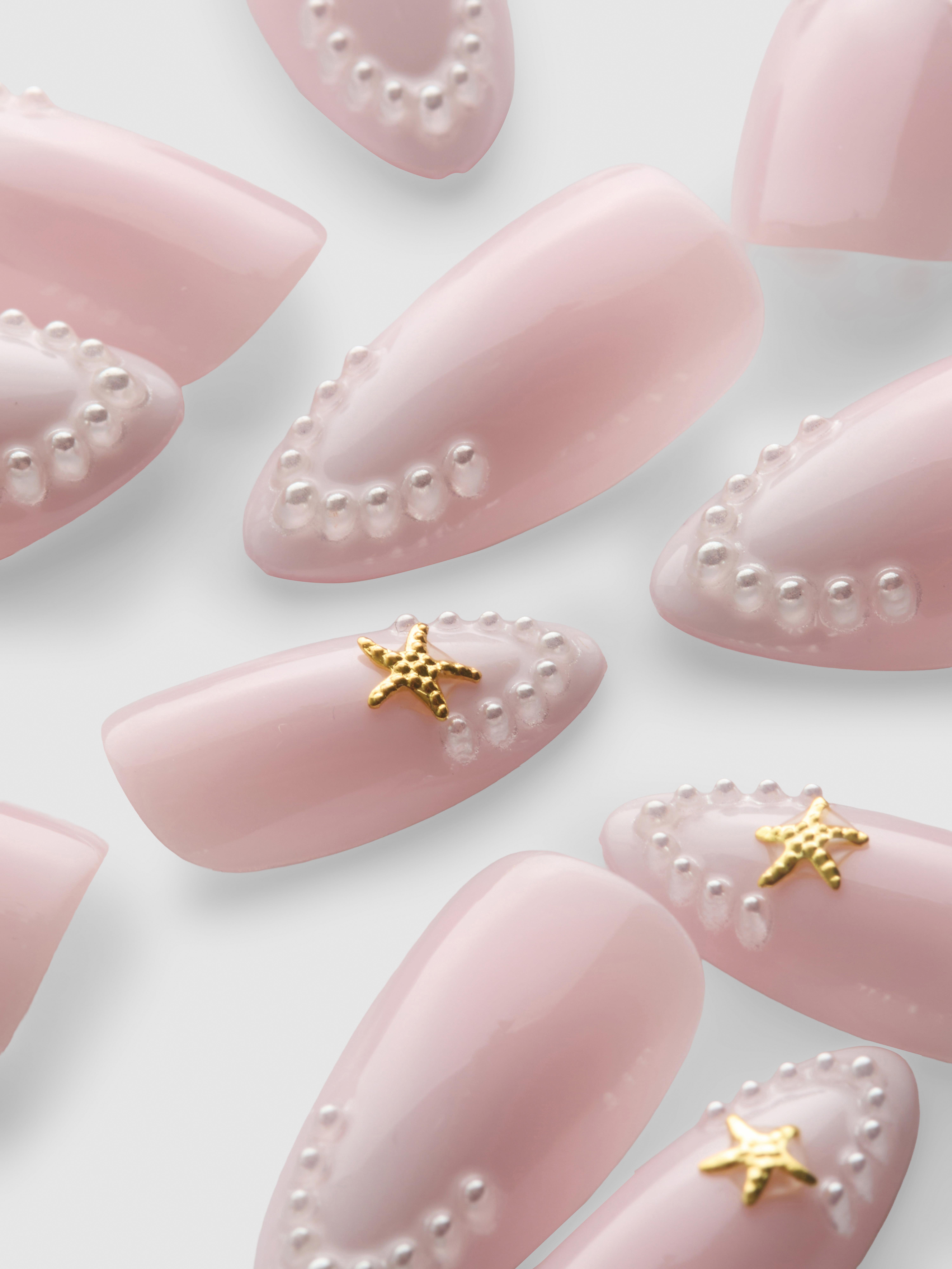 PS Pro spitze Kunstngel mit Gel-Effekt - Austerfarben | Primark