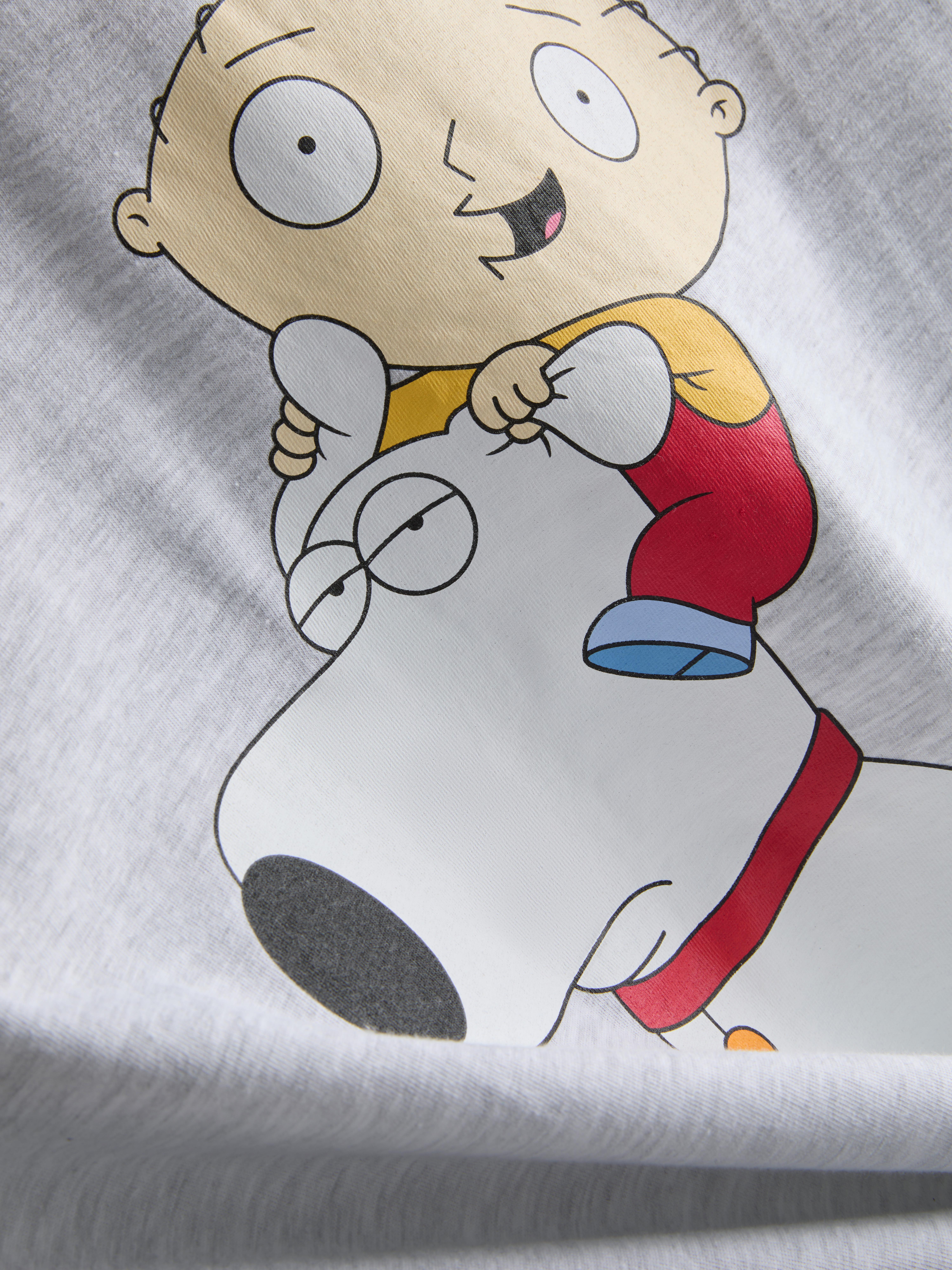 Pijamale scurte cu Stewie și Brian din Family Guy