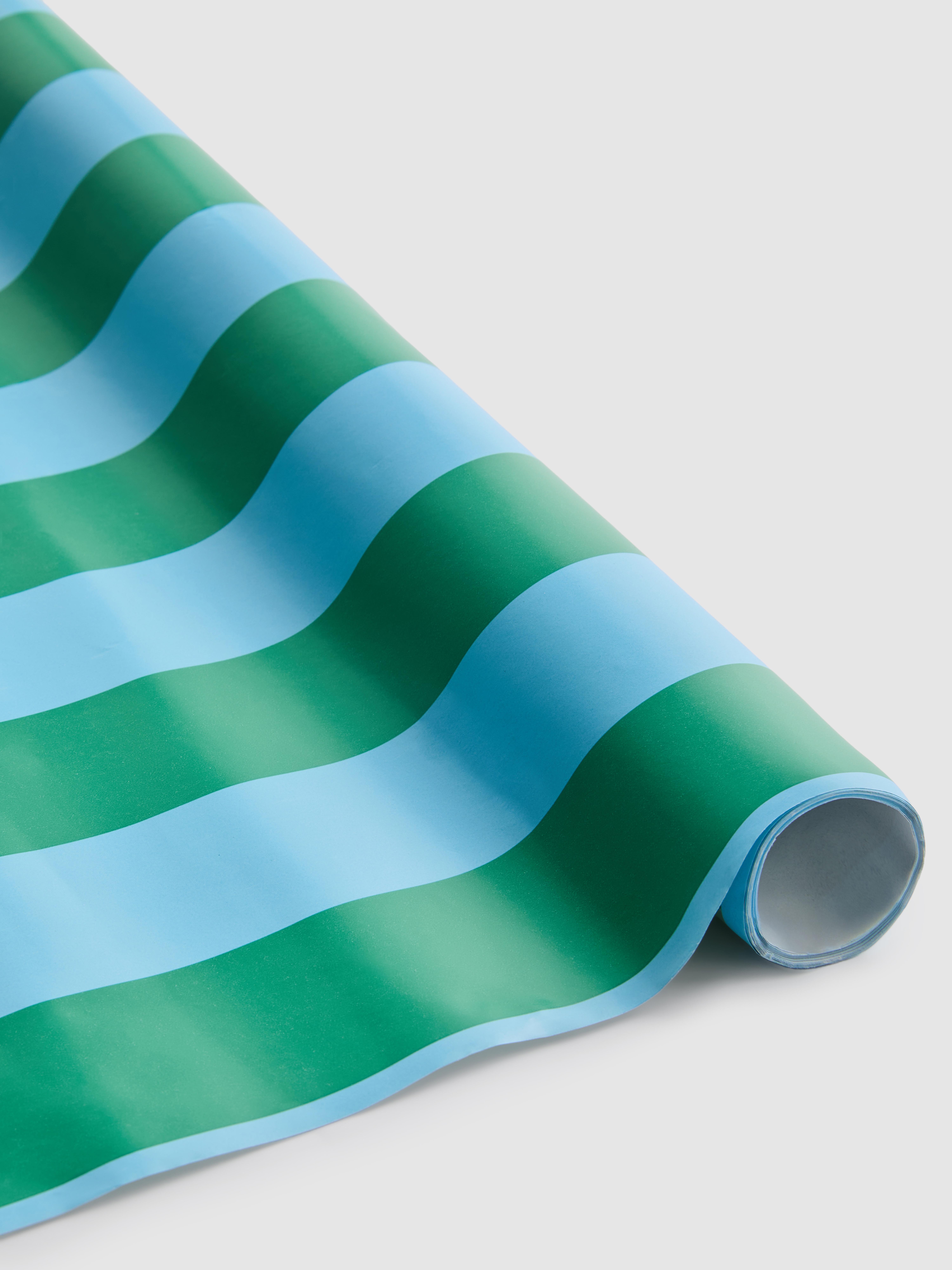 Geschenkpapier mit Streifenmuster, 6 m