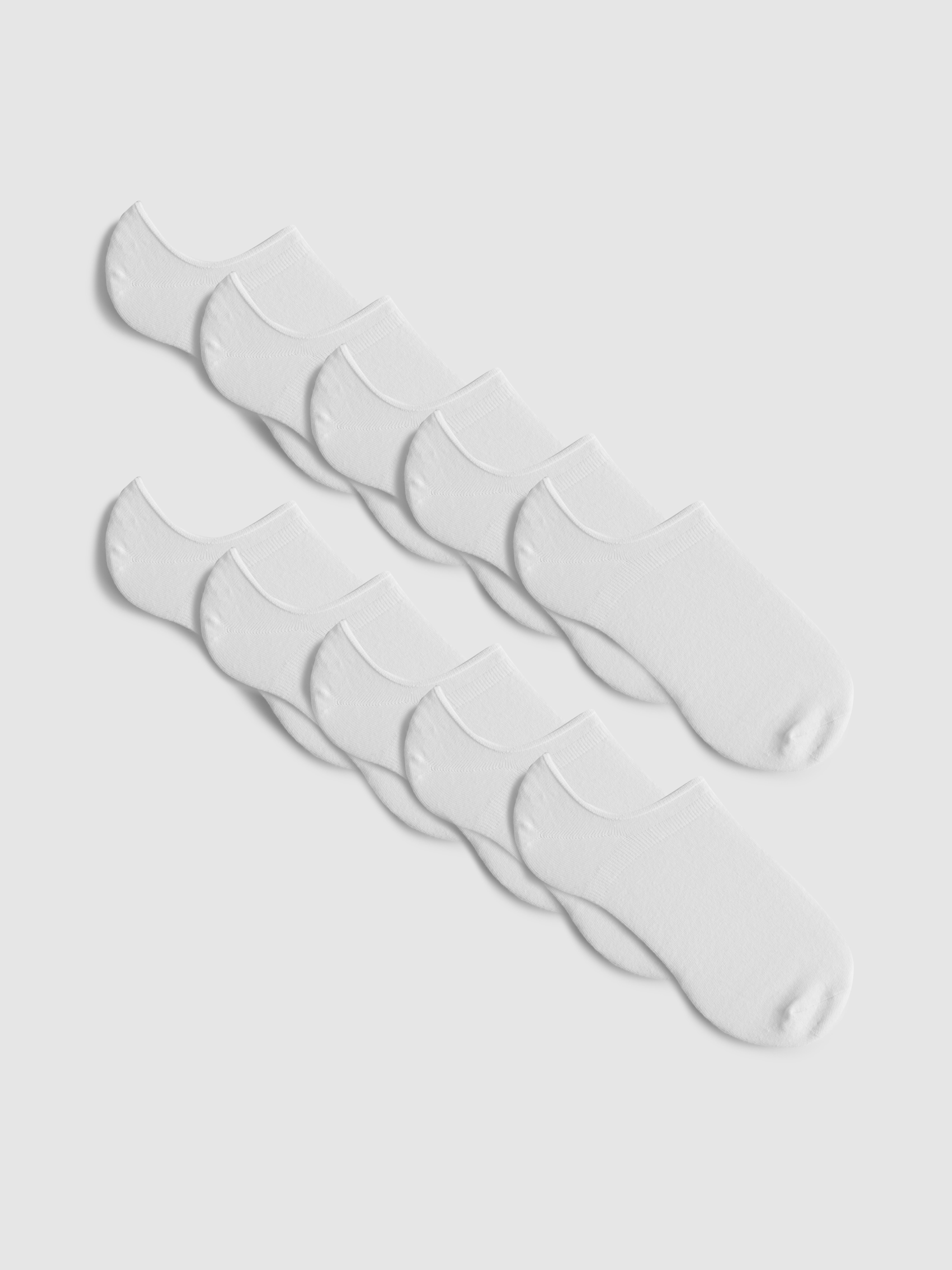 10pk Essential Invisible Socks