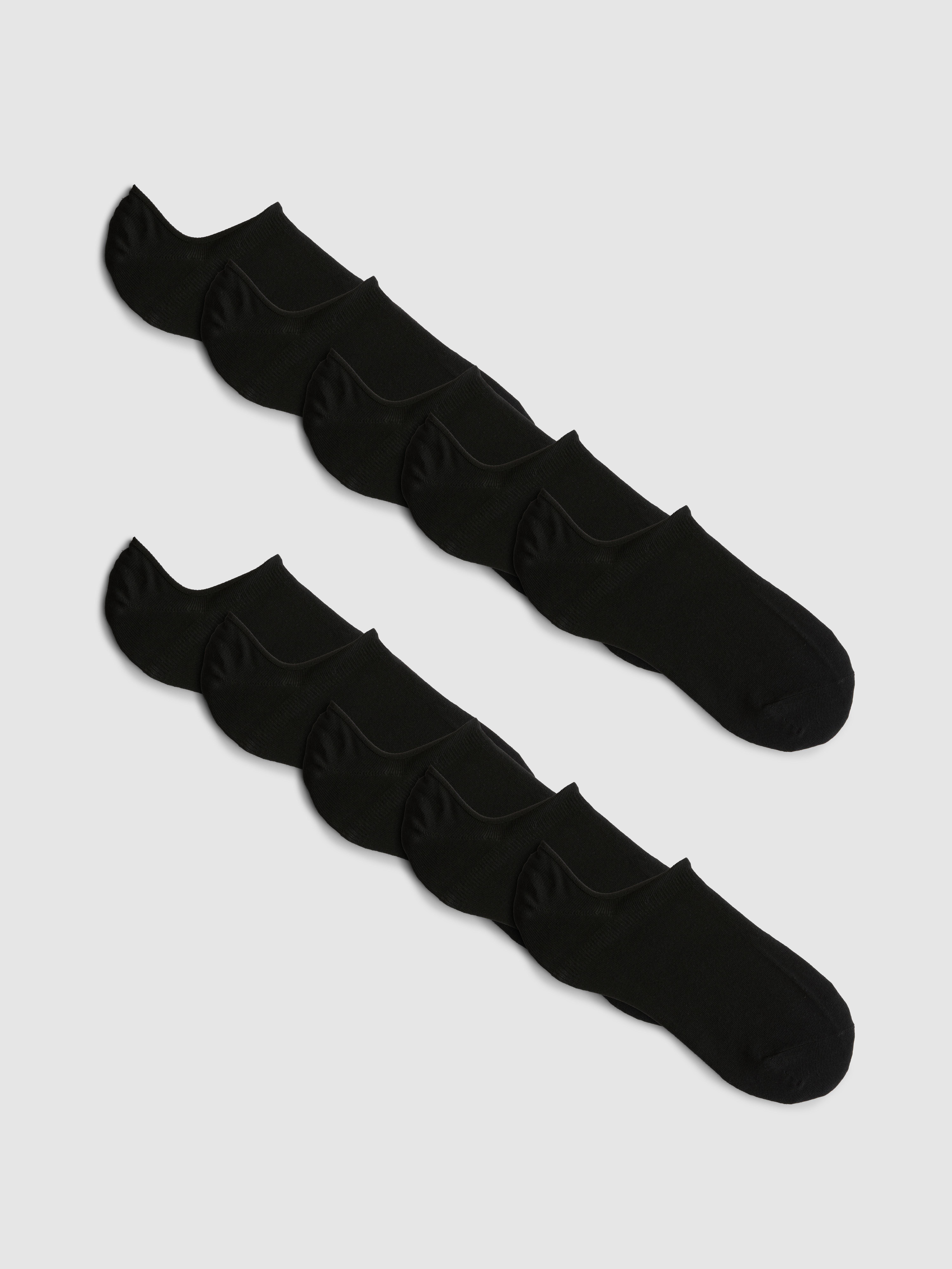10pk Essential Invisible Socks