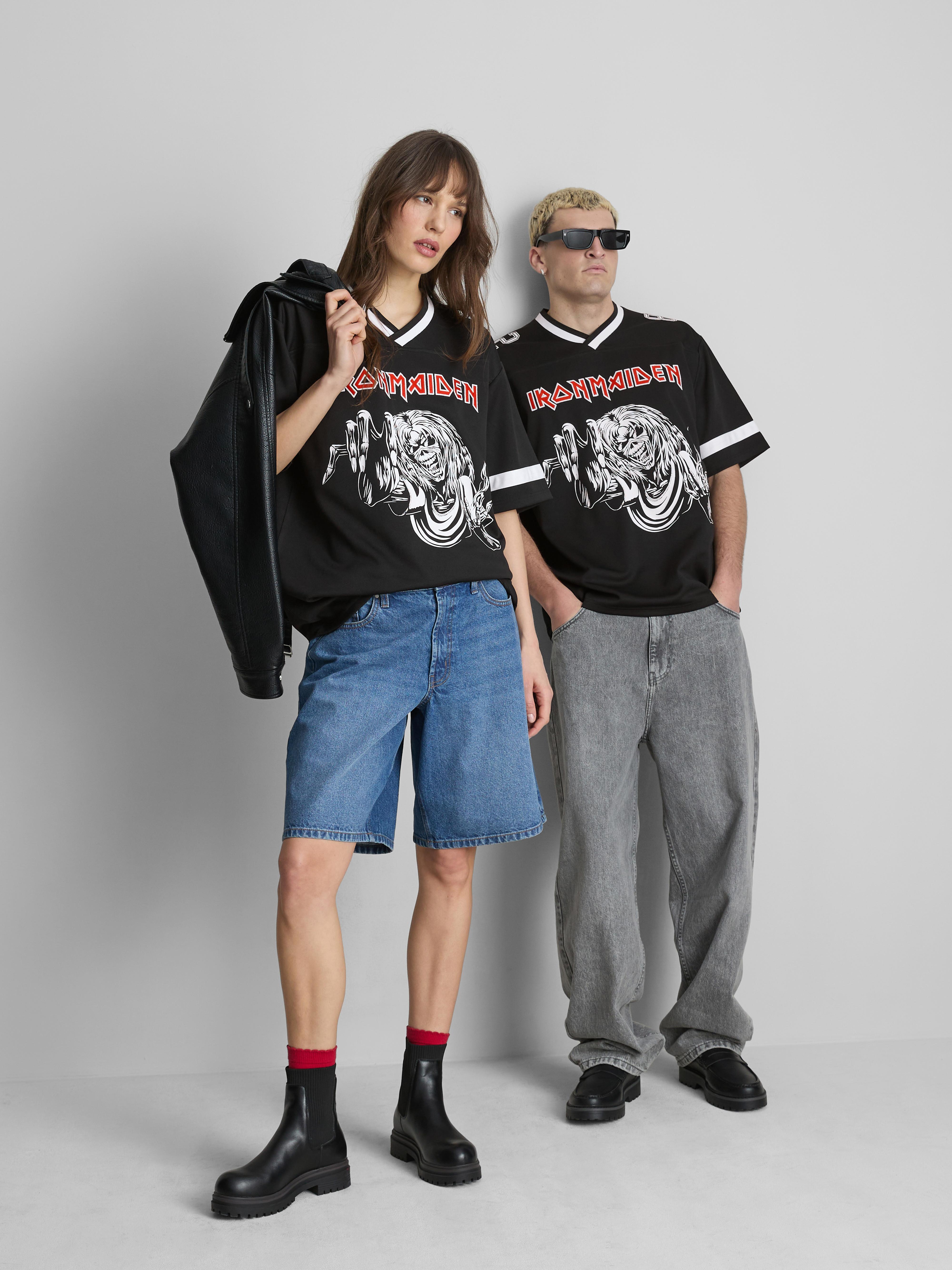 T-shirt en maille Iron Maiden