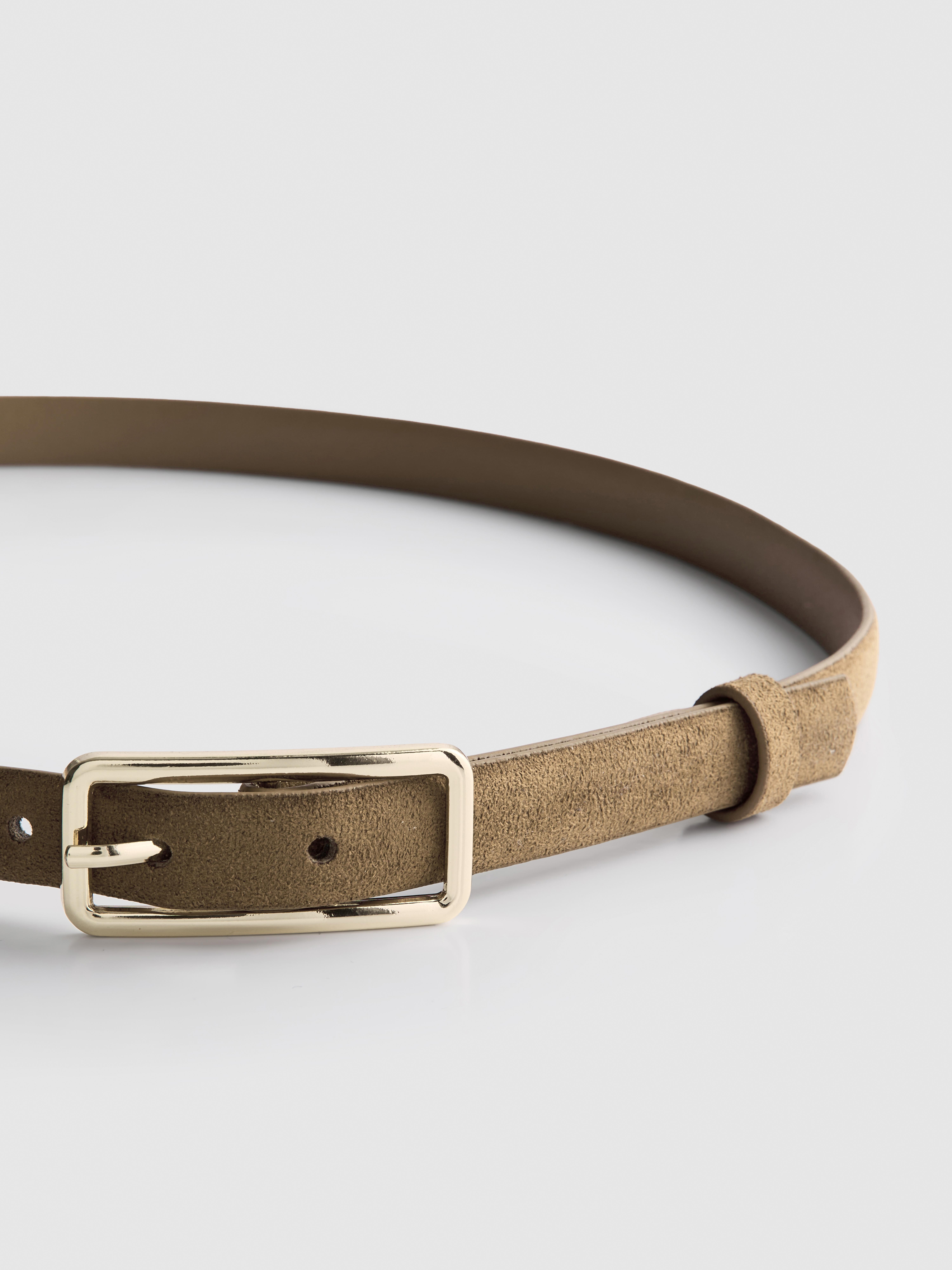 Ceinture fine à boucle