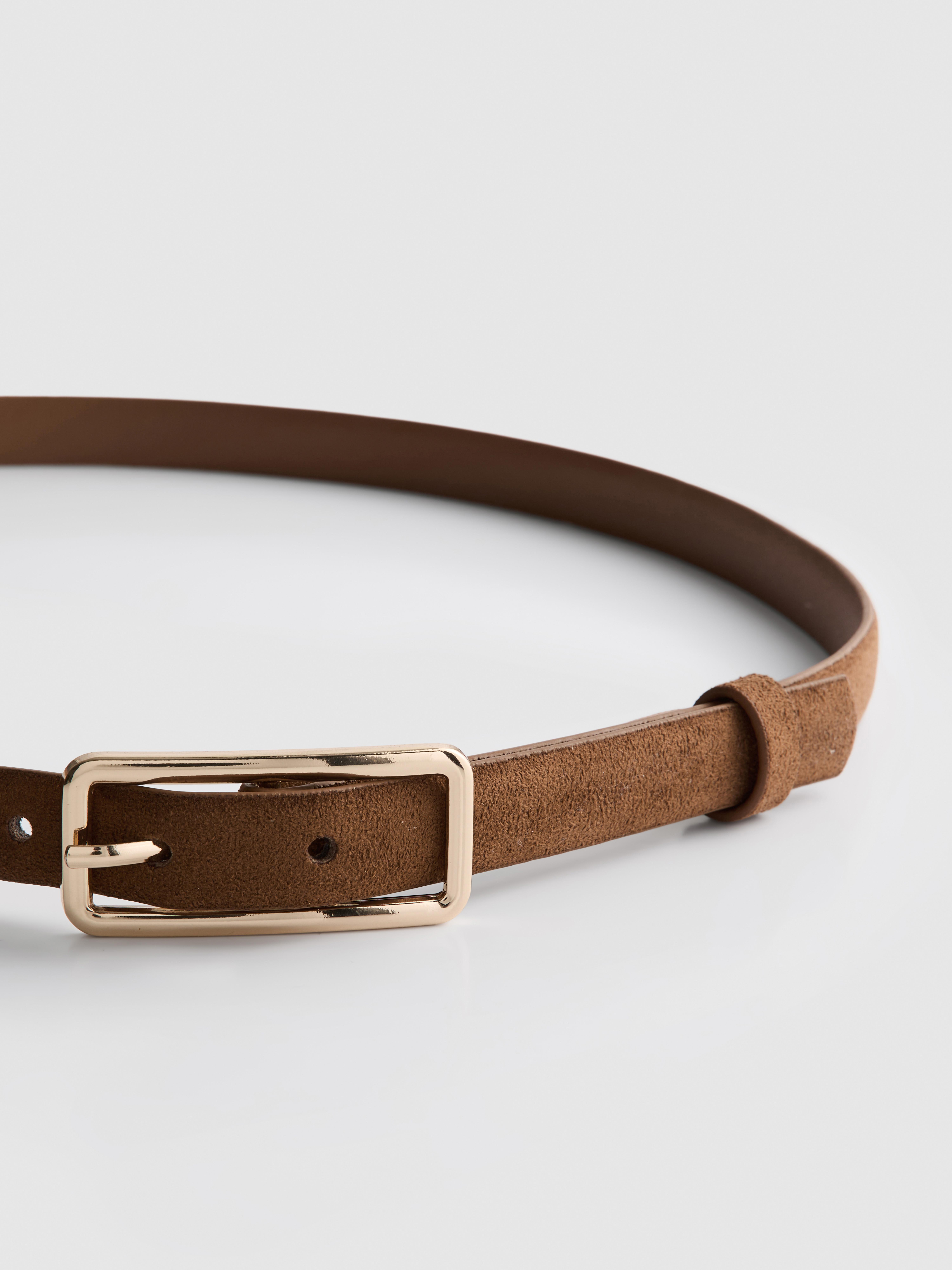 Ceinture fine à boucle