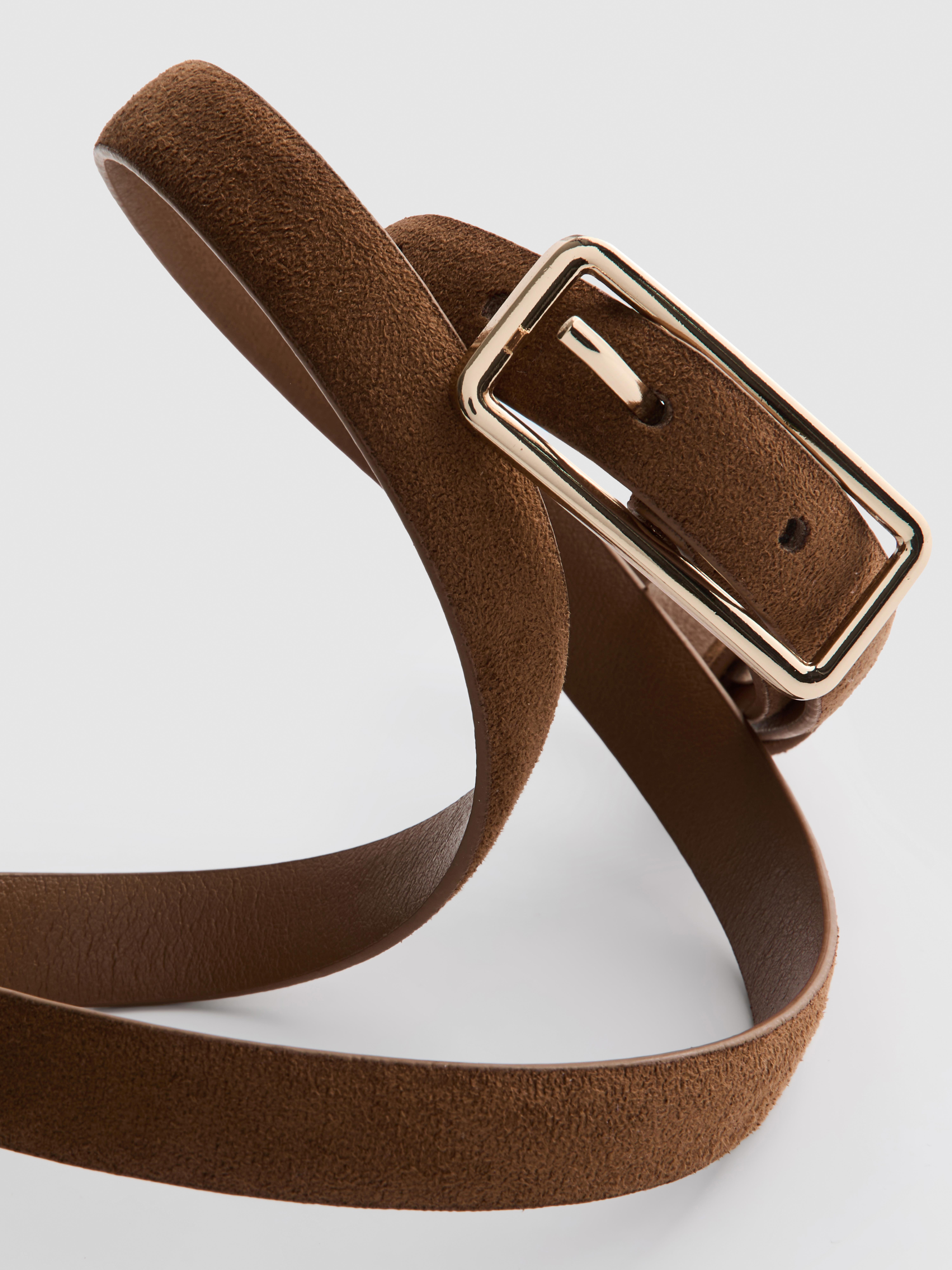 Ceinture fine à boucle