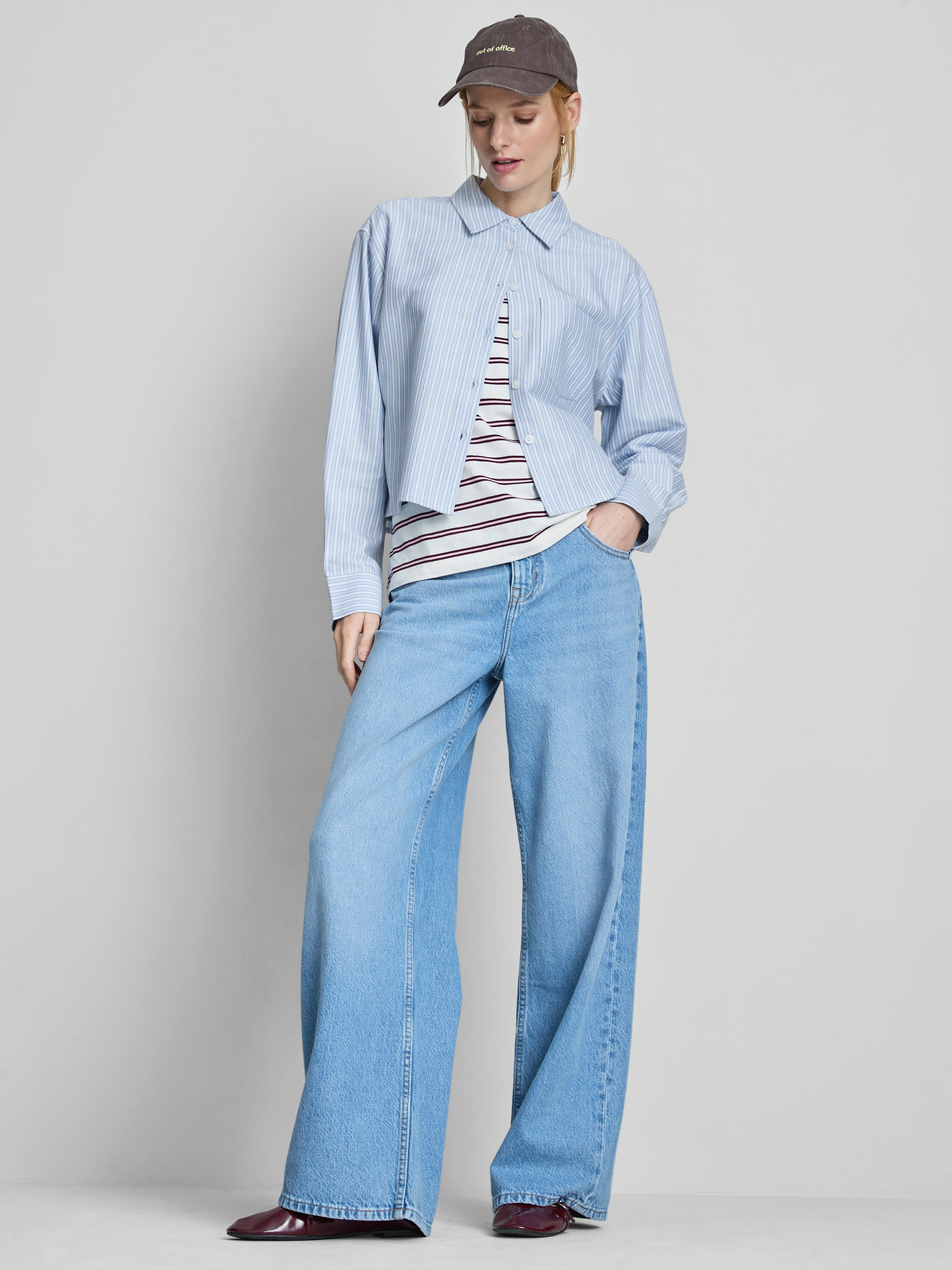 Oxford-Hemd mit geradem Schnitt