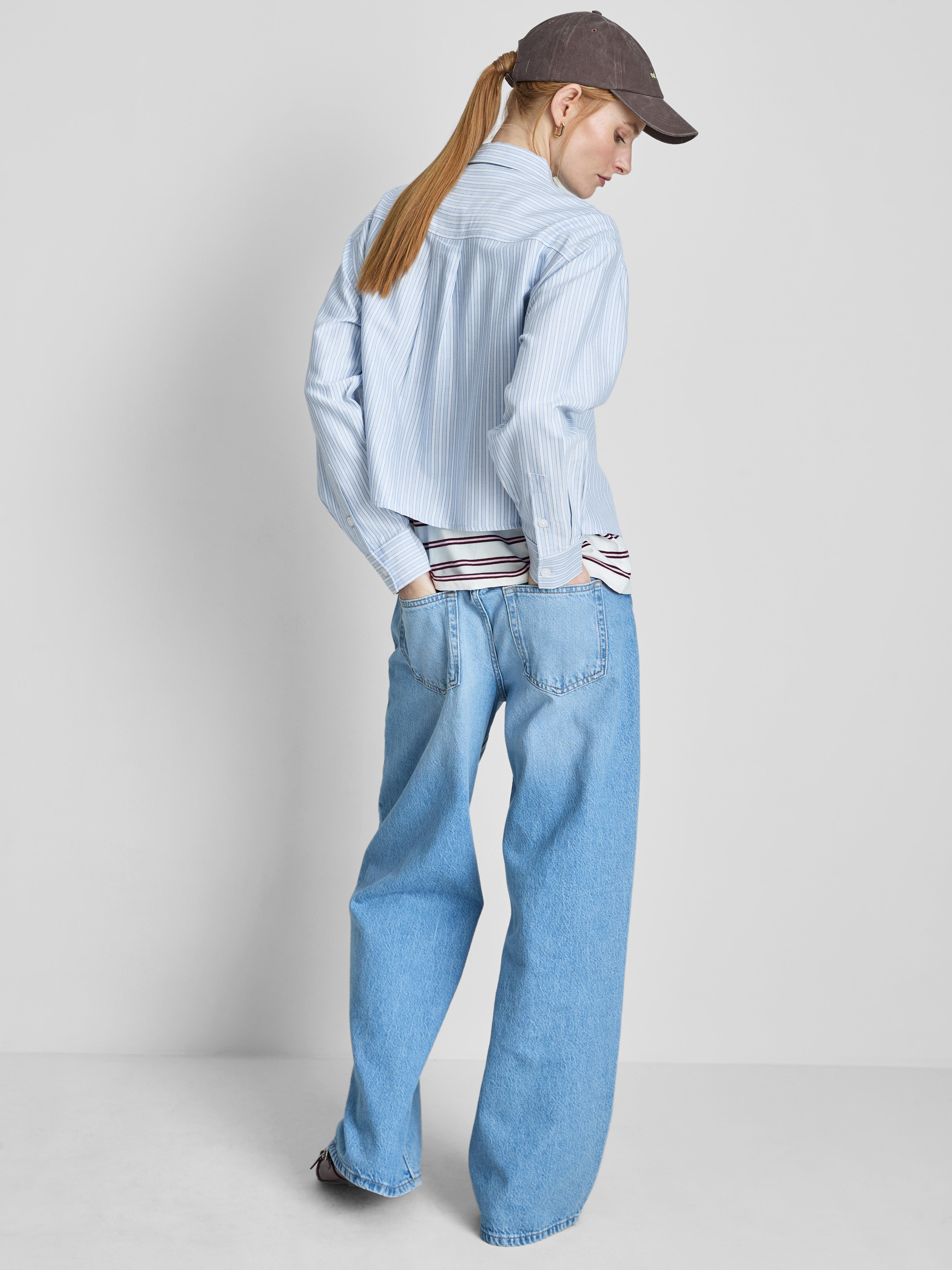 Oxford-Hemd mit geradem Schnitt