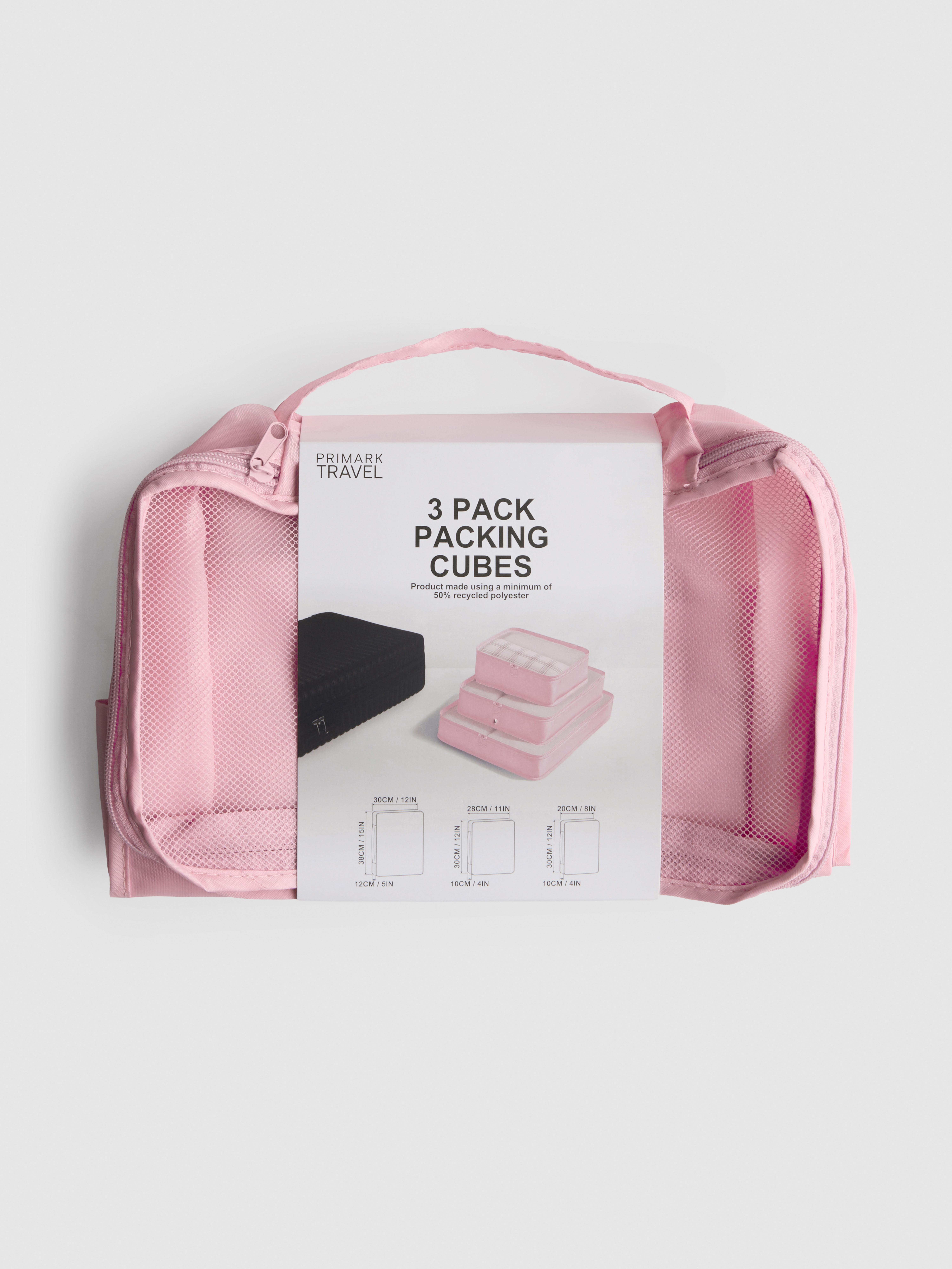 3pk Travel Packing Cube Set