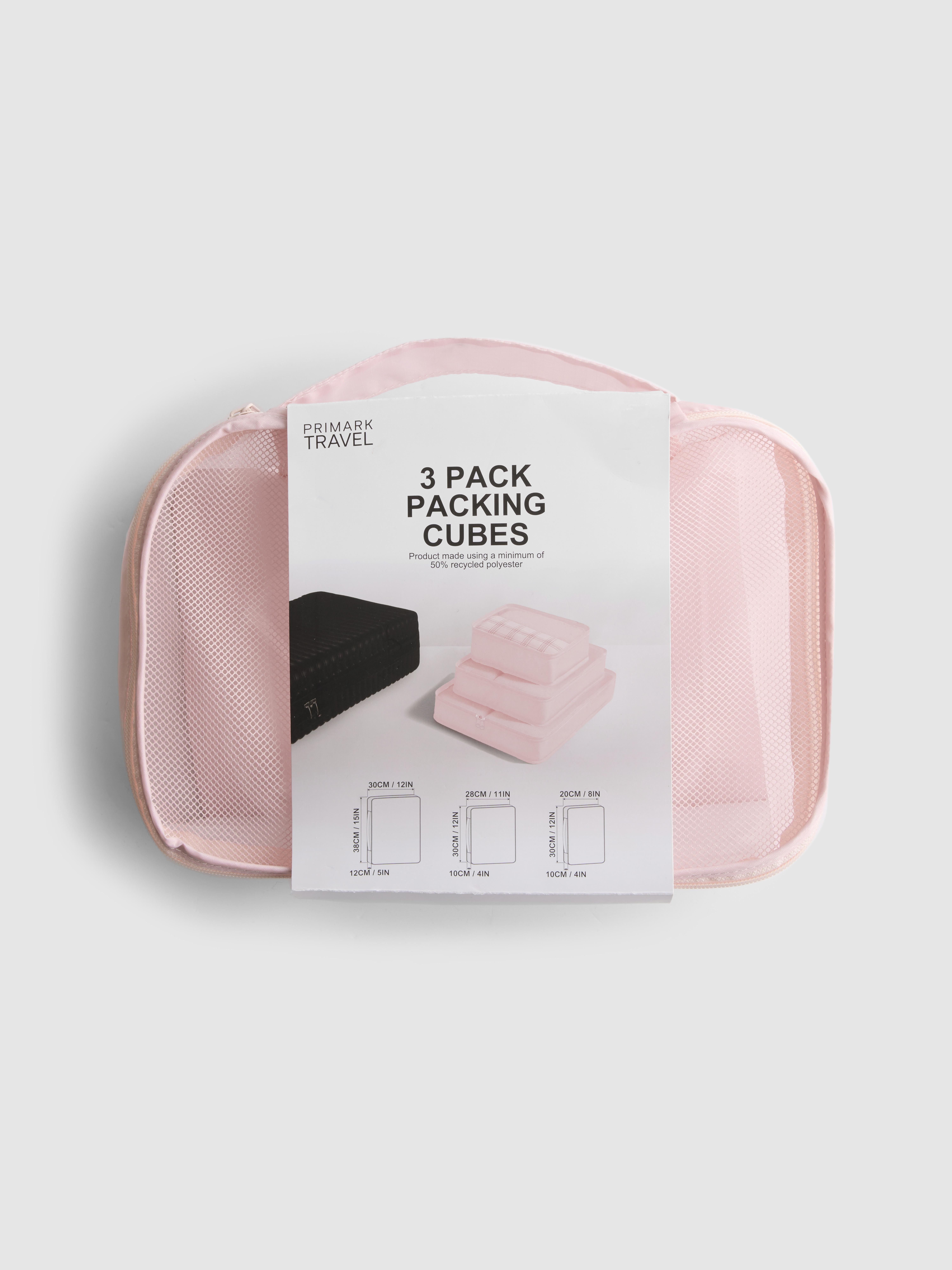3pk Travel Packing Cube Set