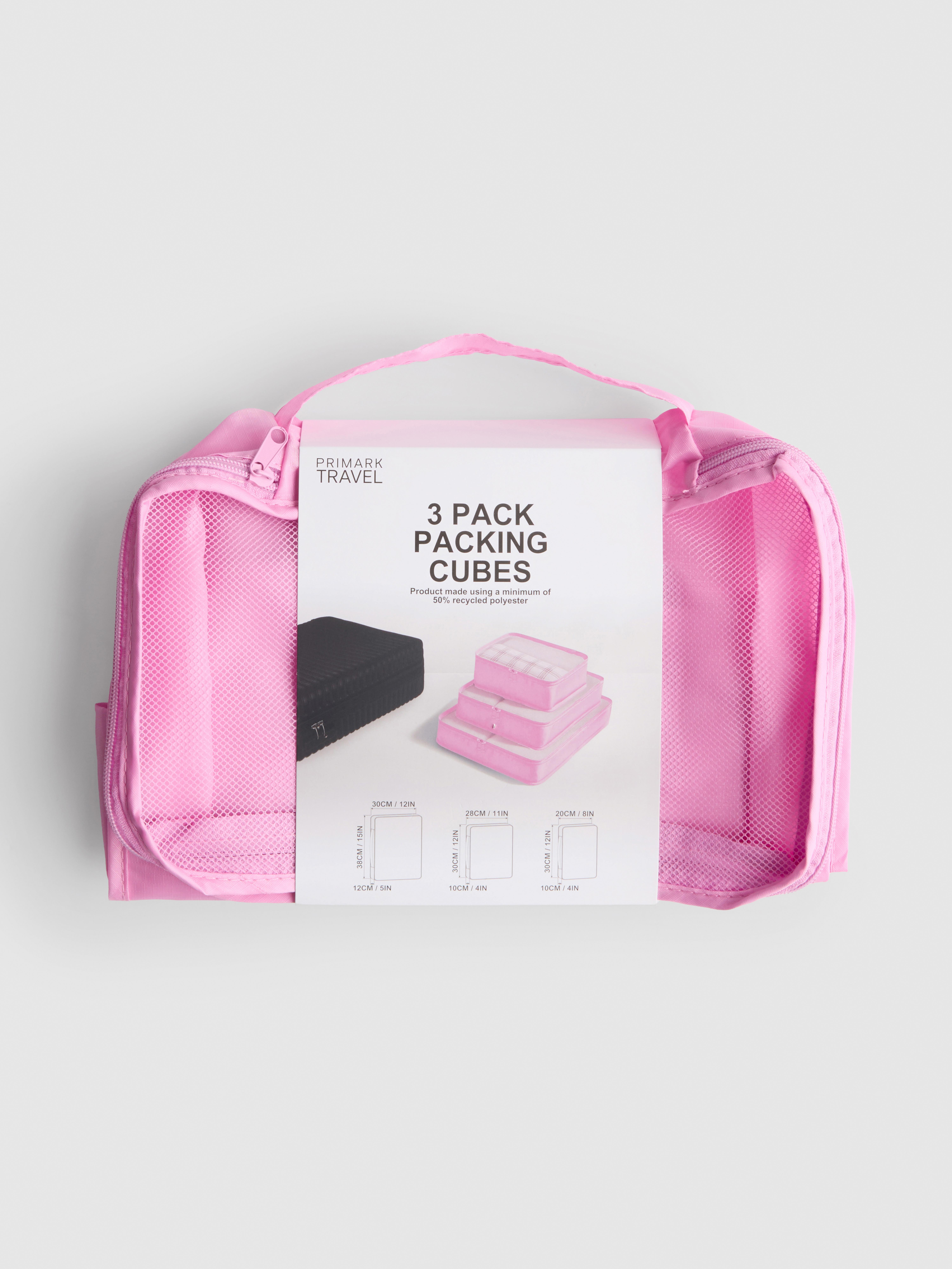 Pack 3 organizadores viagem