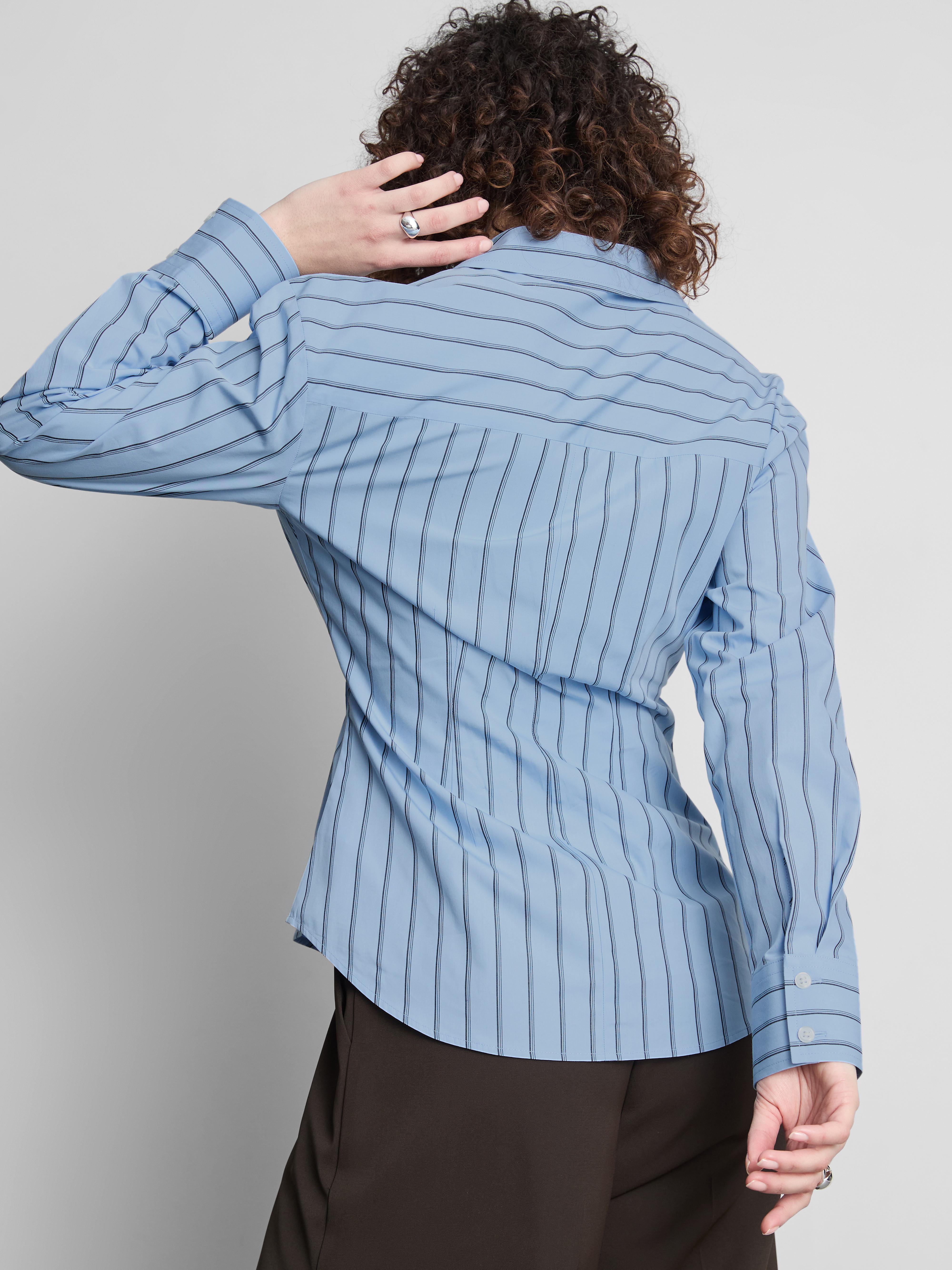 Cotton Wrap Poplin Shirt