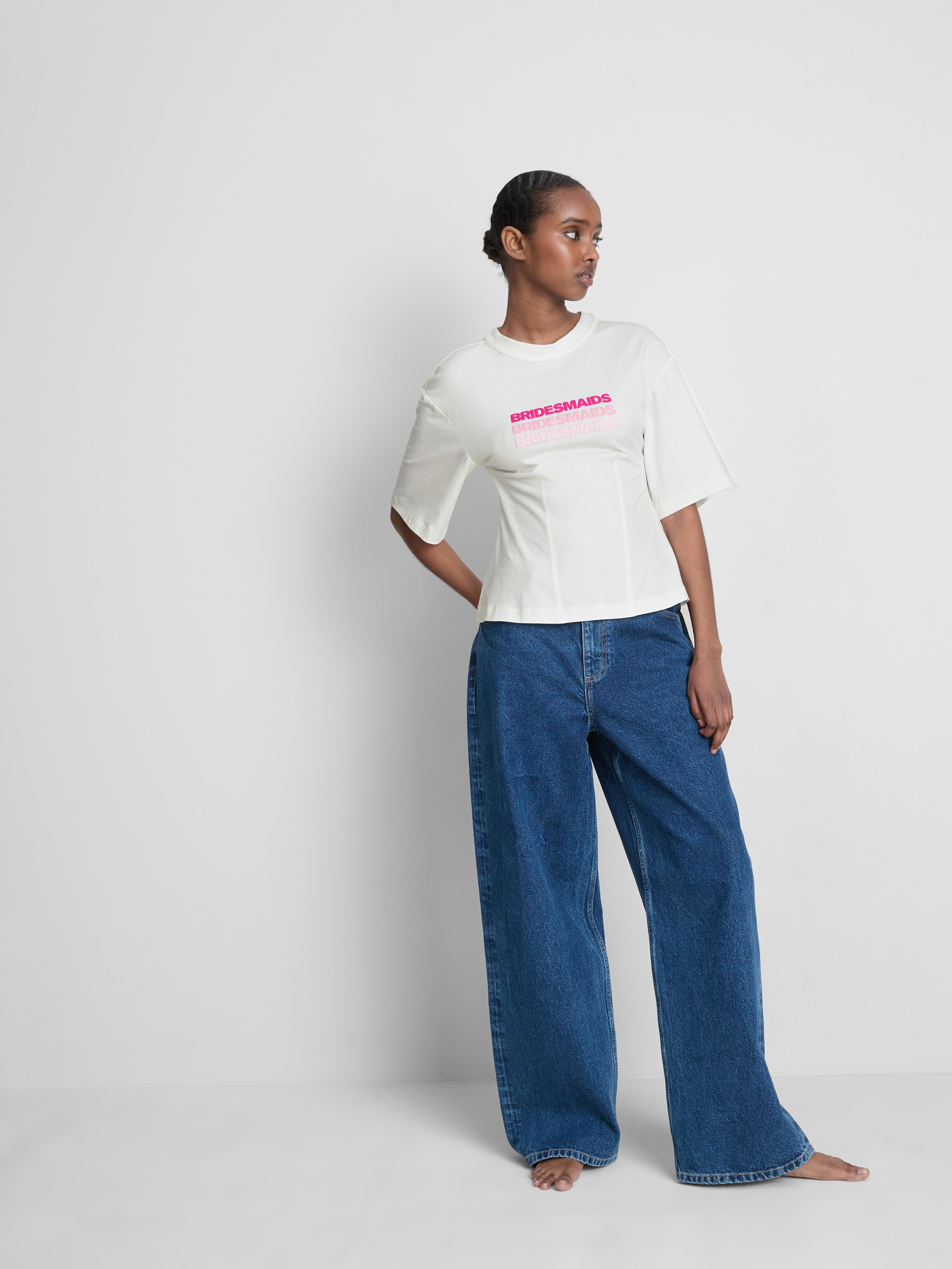 Bridesmaids Bridal Graphic Bow T-Shirt