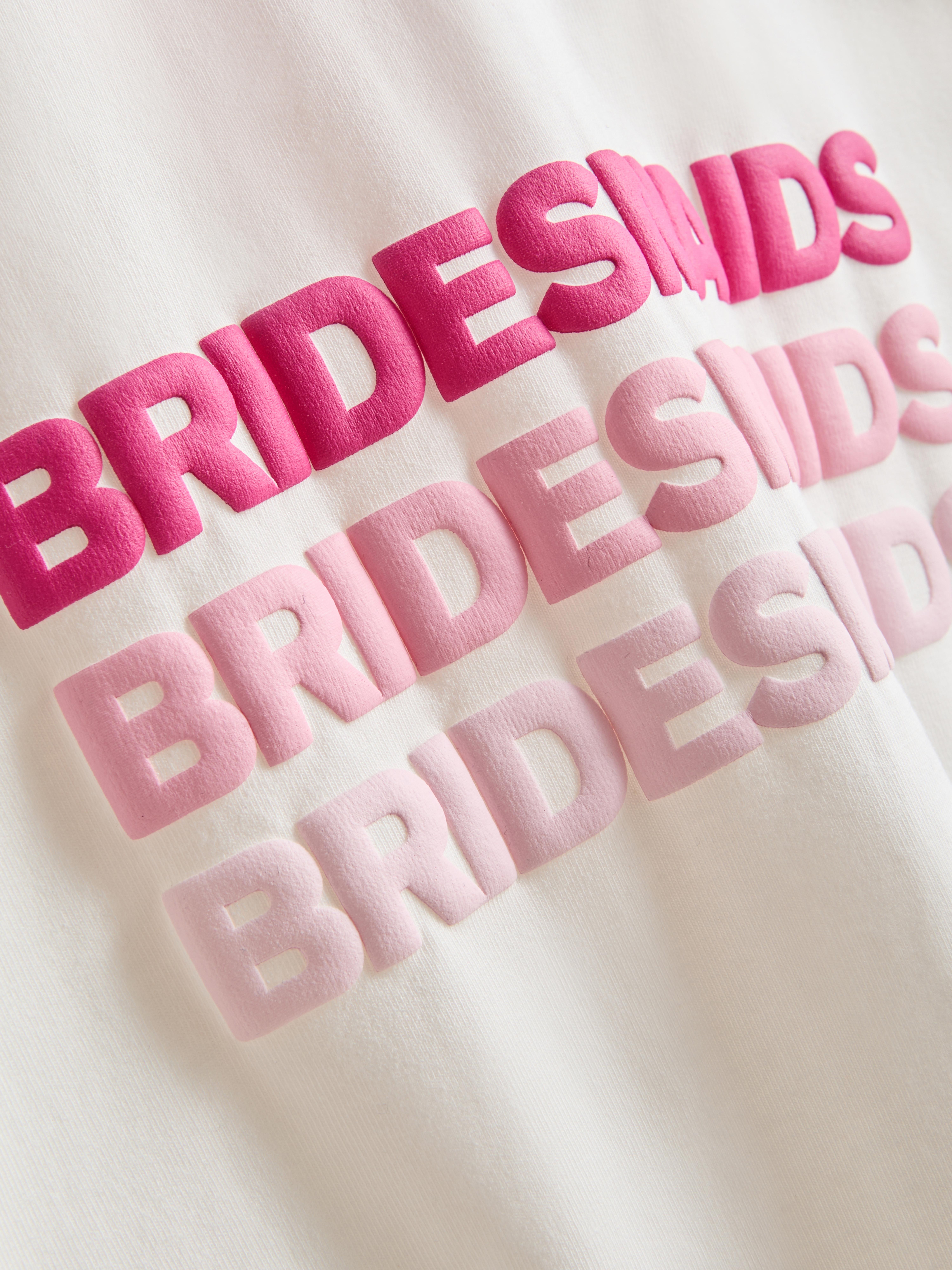 Bridesmaids Bridal Graphic Bow T-Shirt
