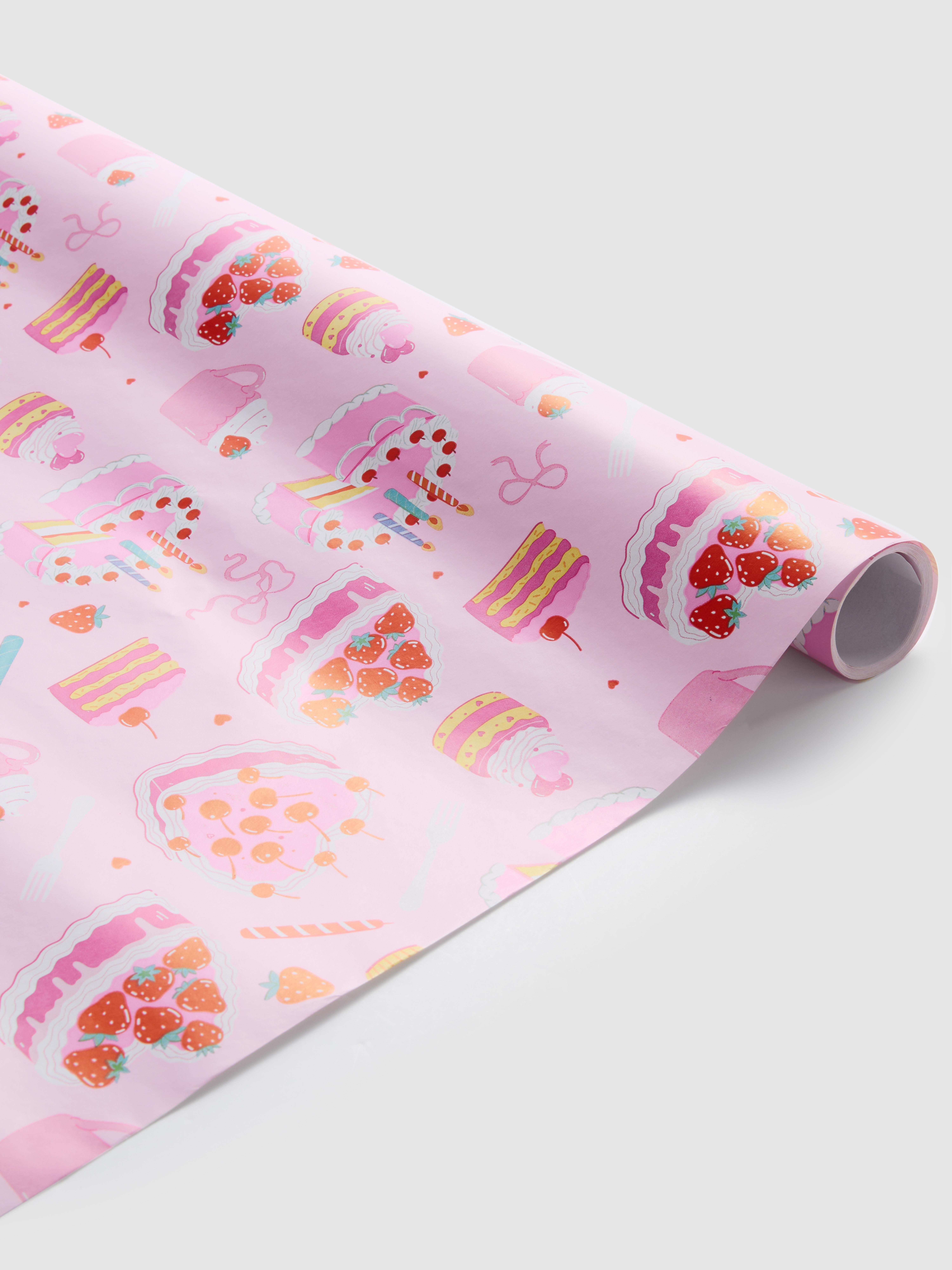 Inpakpapier met taarten, 6 m