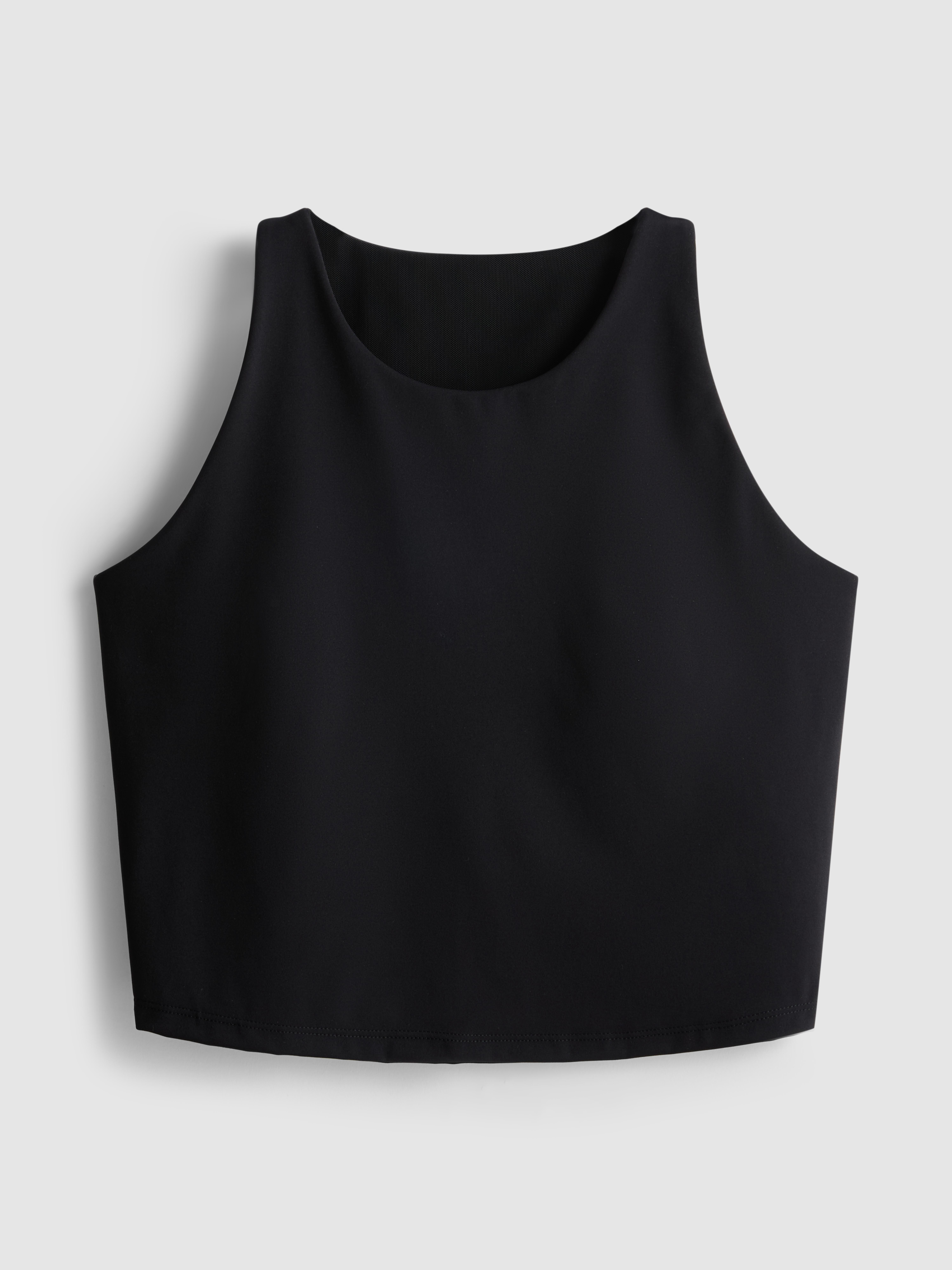 Women's Black BodySculpt Racerback Tan