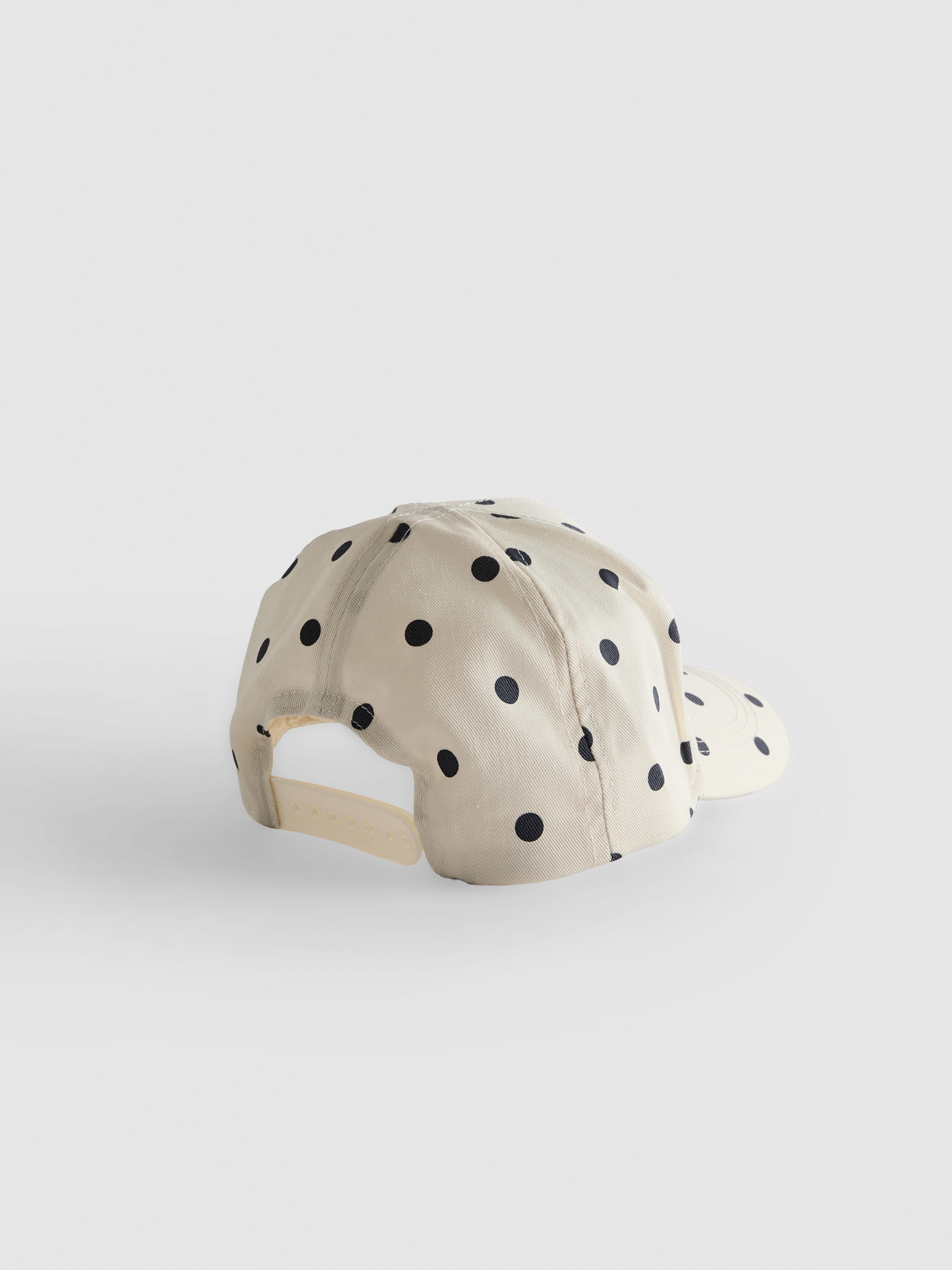 Gorra de béisbol de lunares