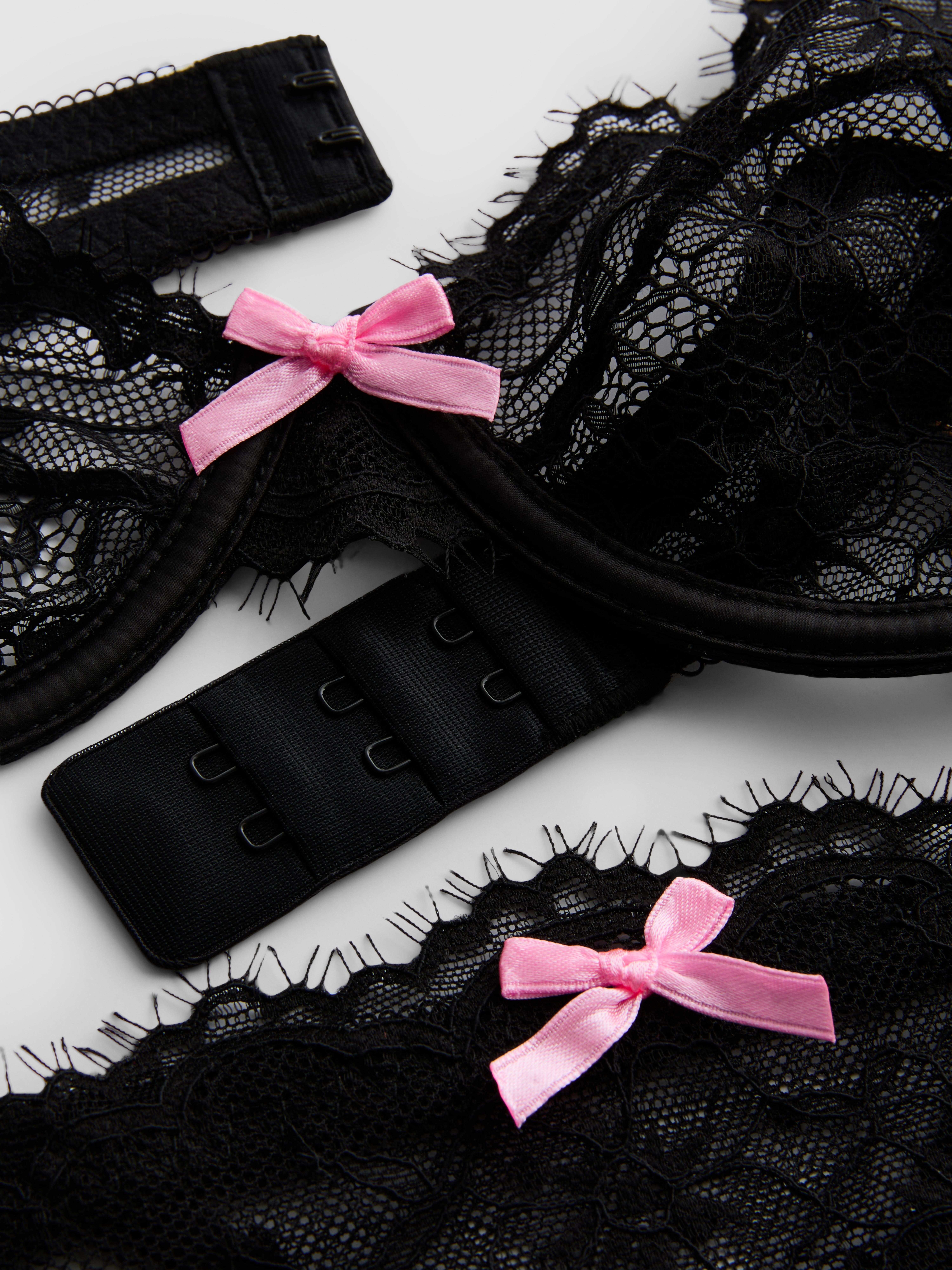 Lace Underwired Lingerie Set