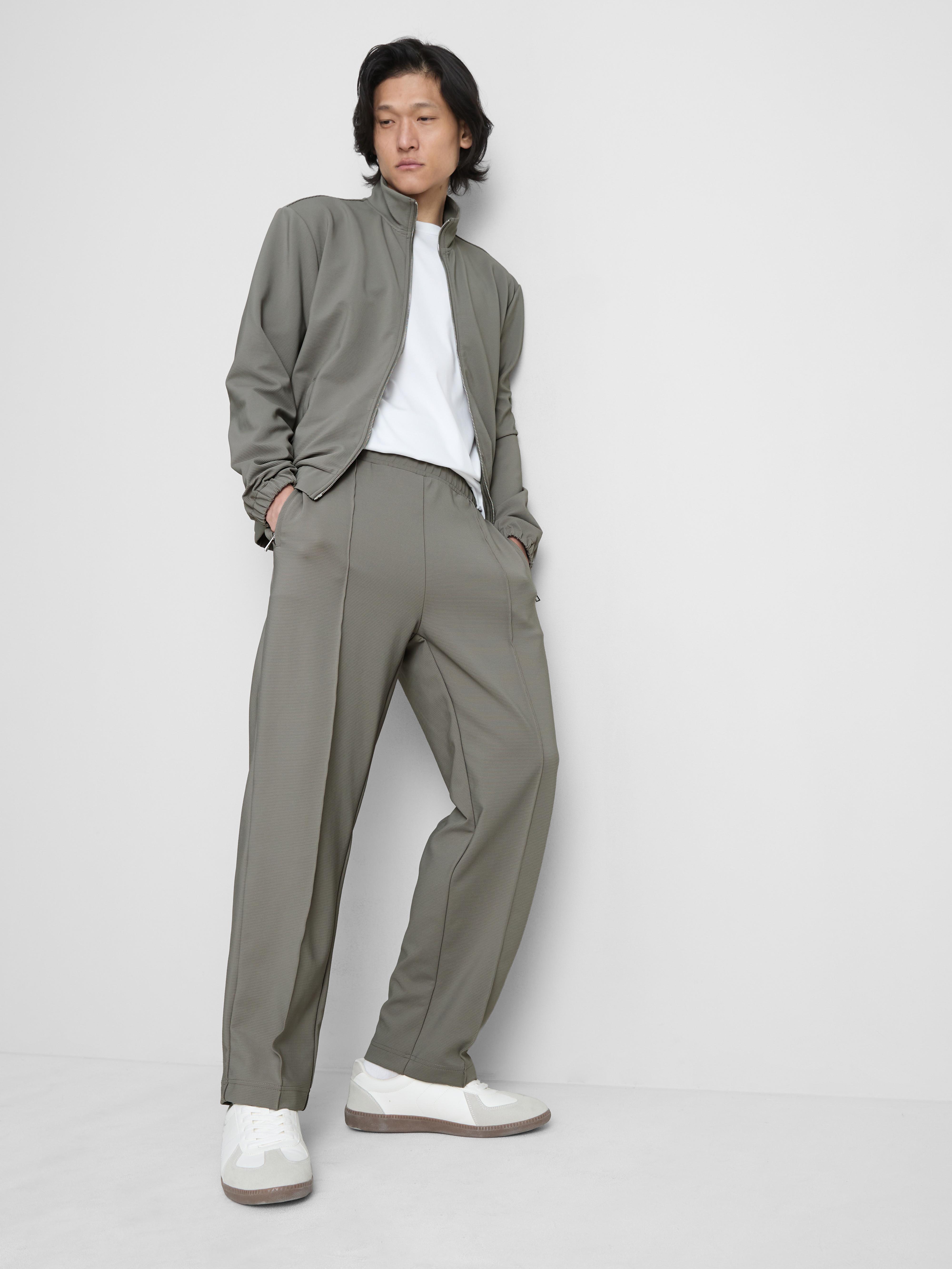 The Edit Pleated Trousers