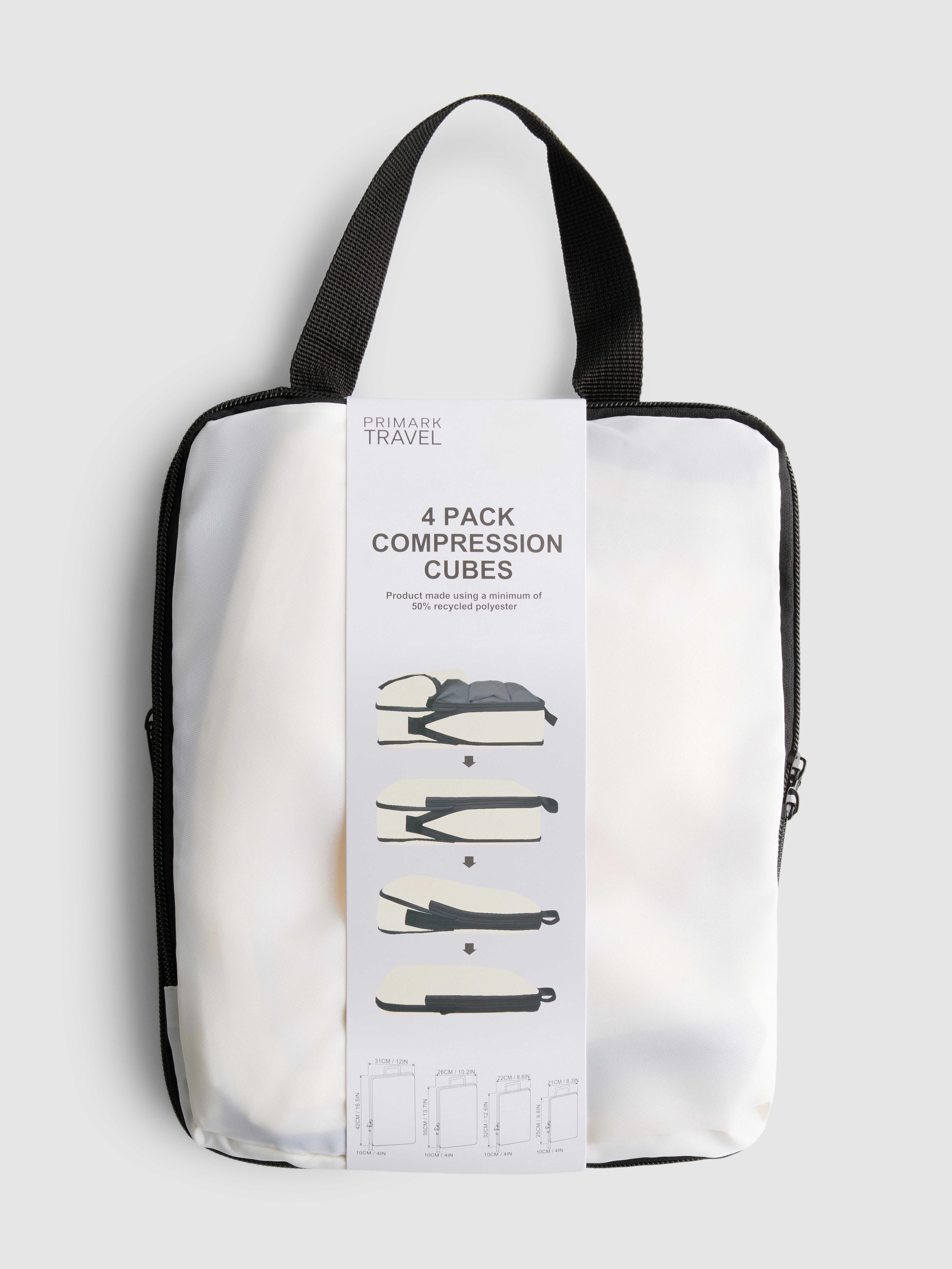 4pk Travel Compression Packing Cubes