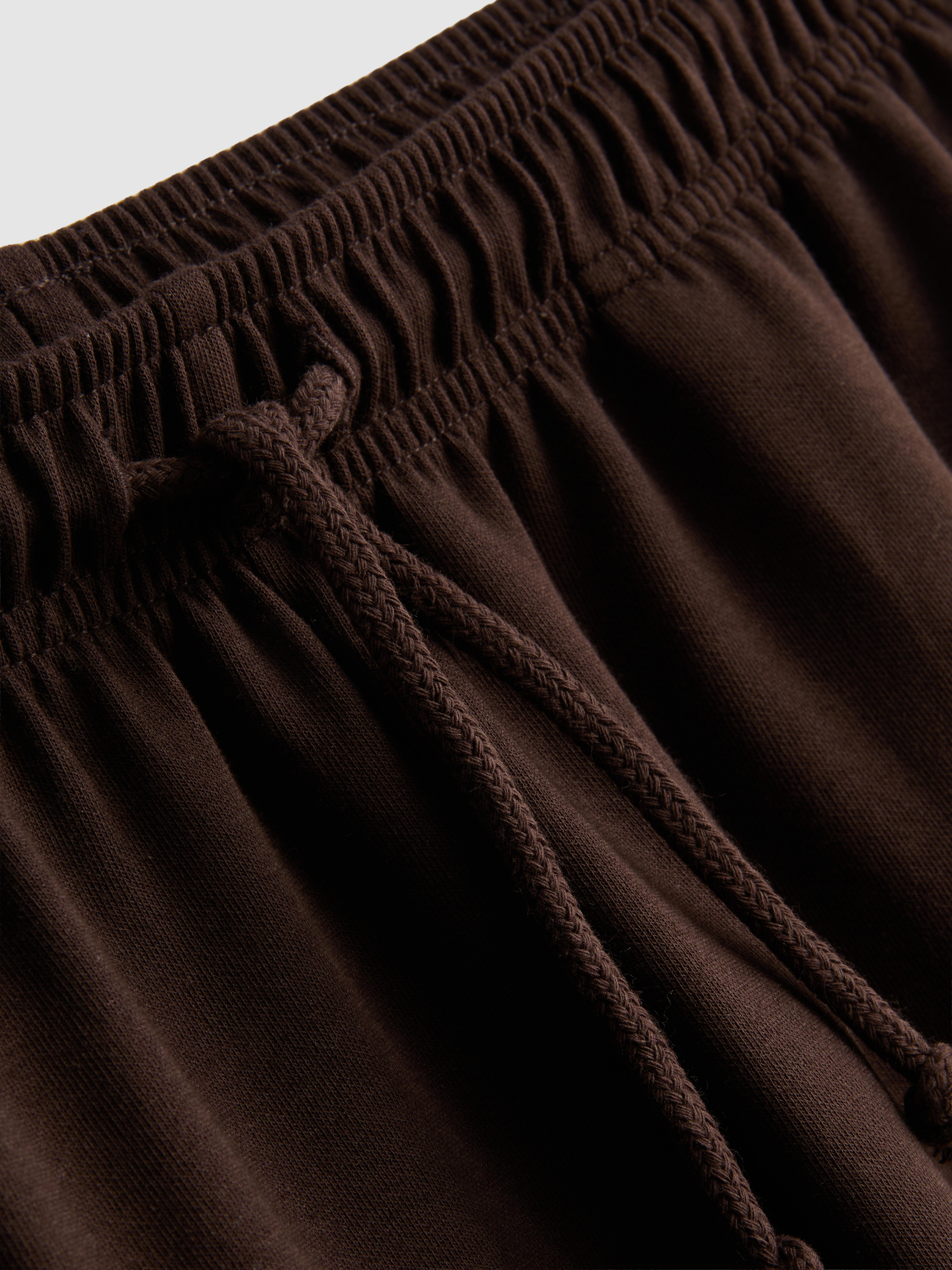 Pantalones cortos de punto con mucho algodón