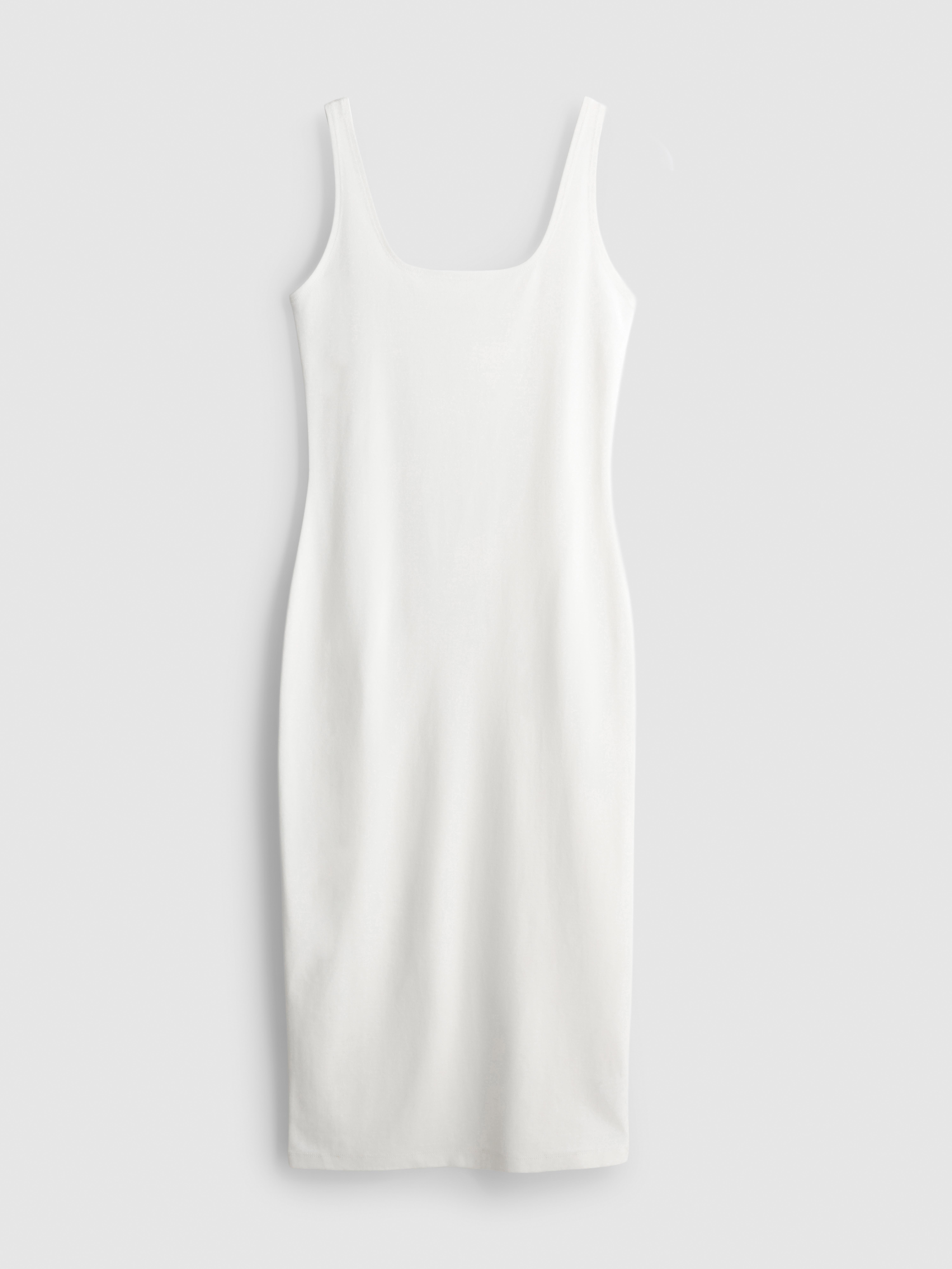 Second Skin Square Neck Midi Dress