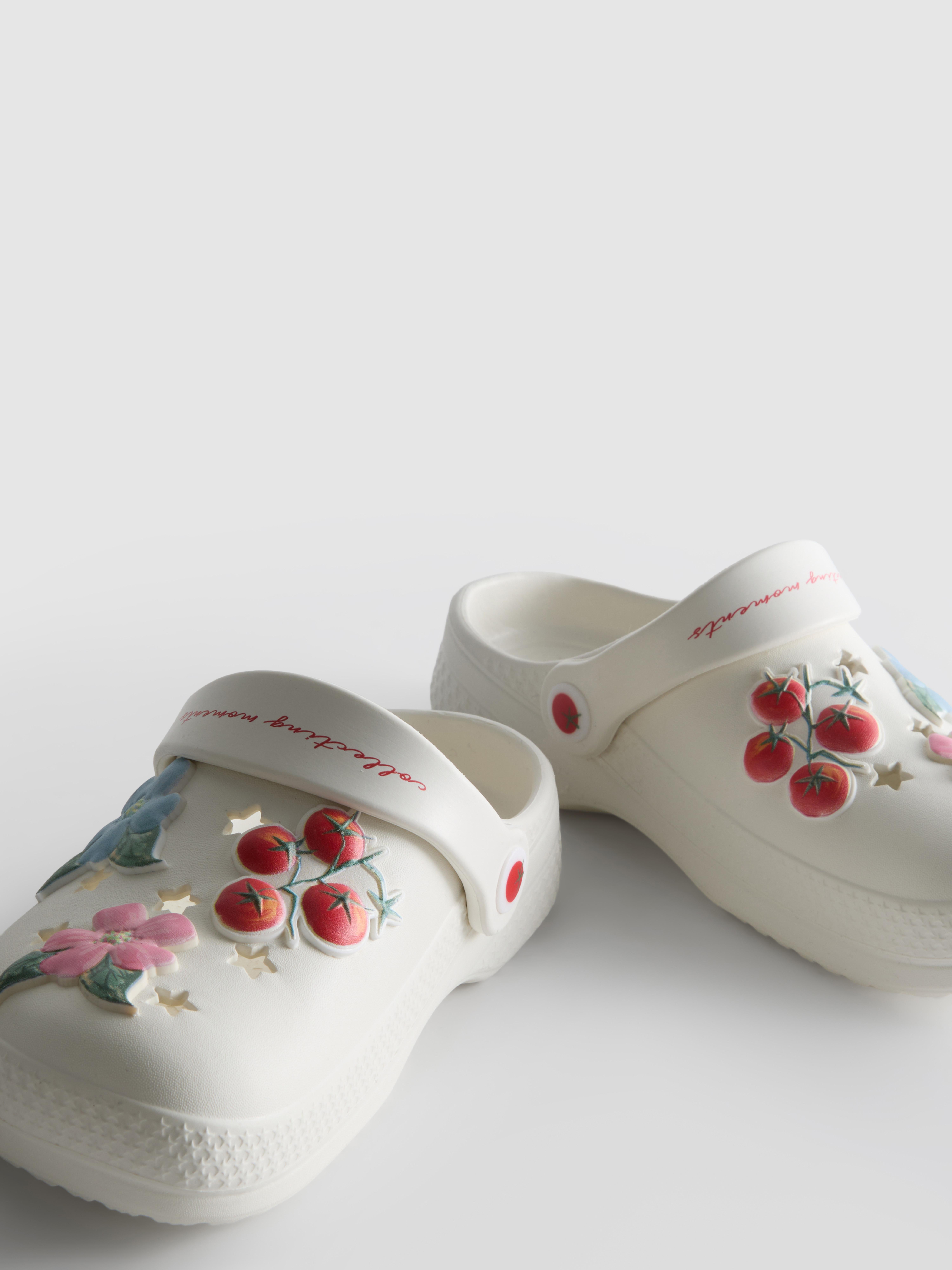 Girls Ivory Stacey Solomon Clogs