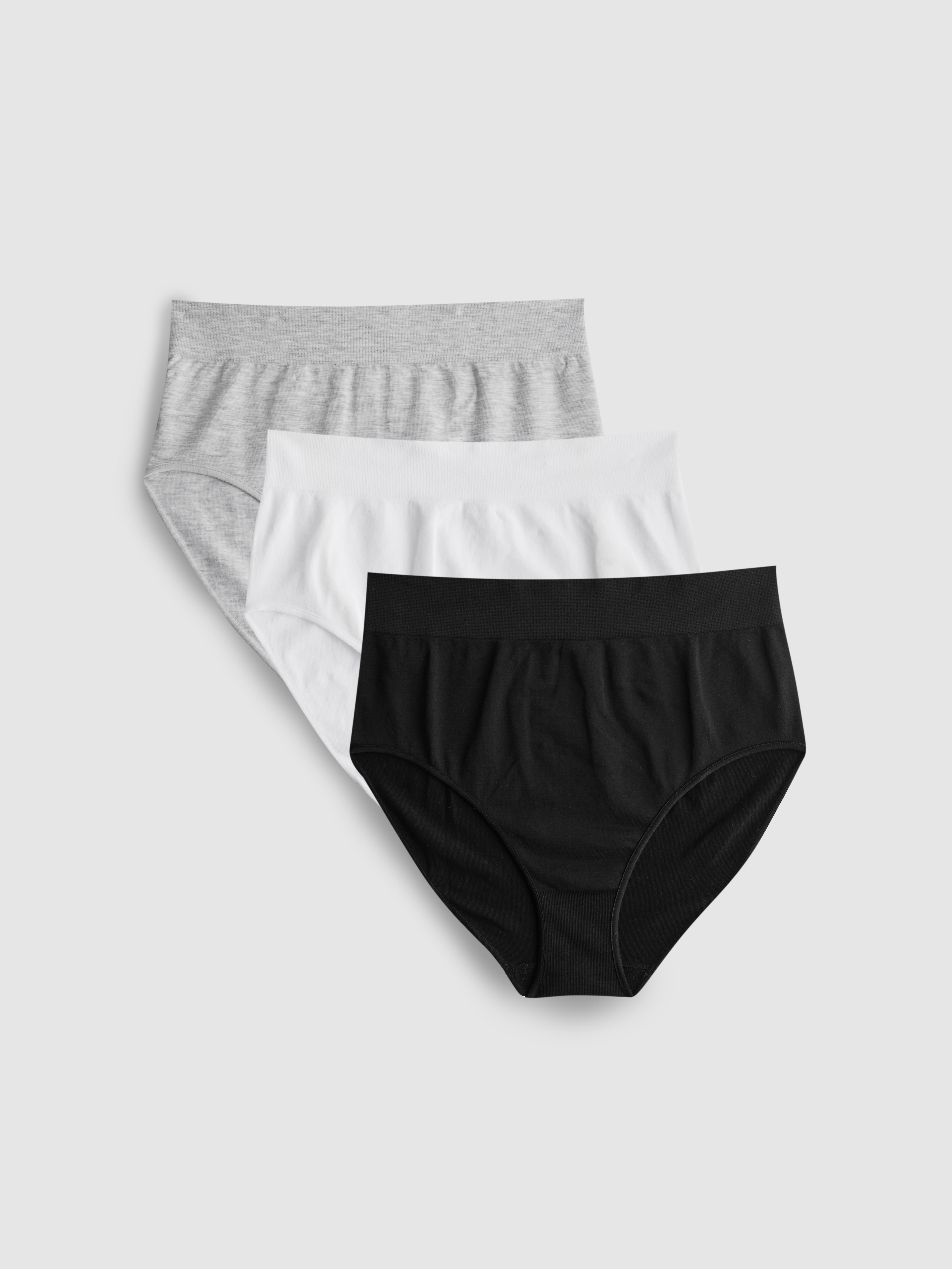 3pk Seamless High Rise Briefs