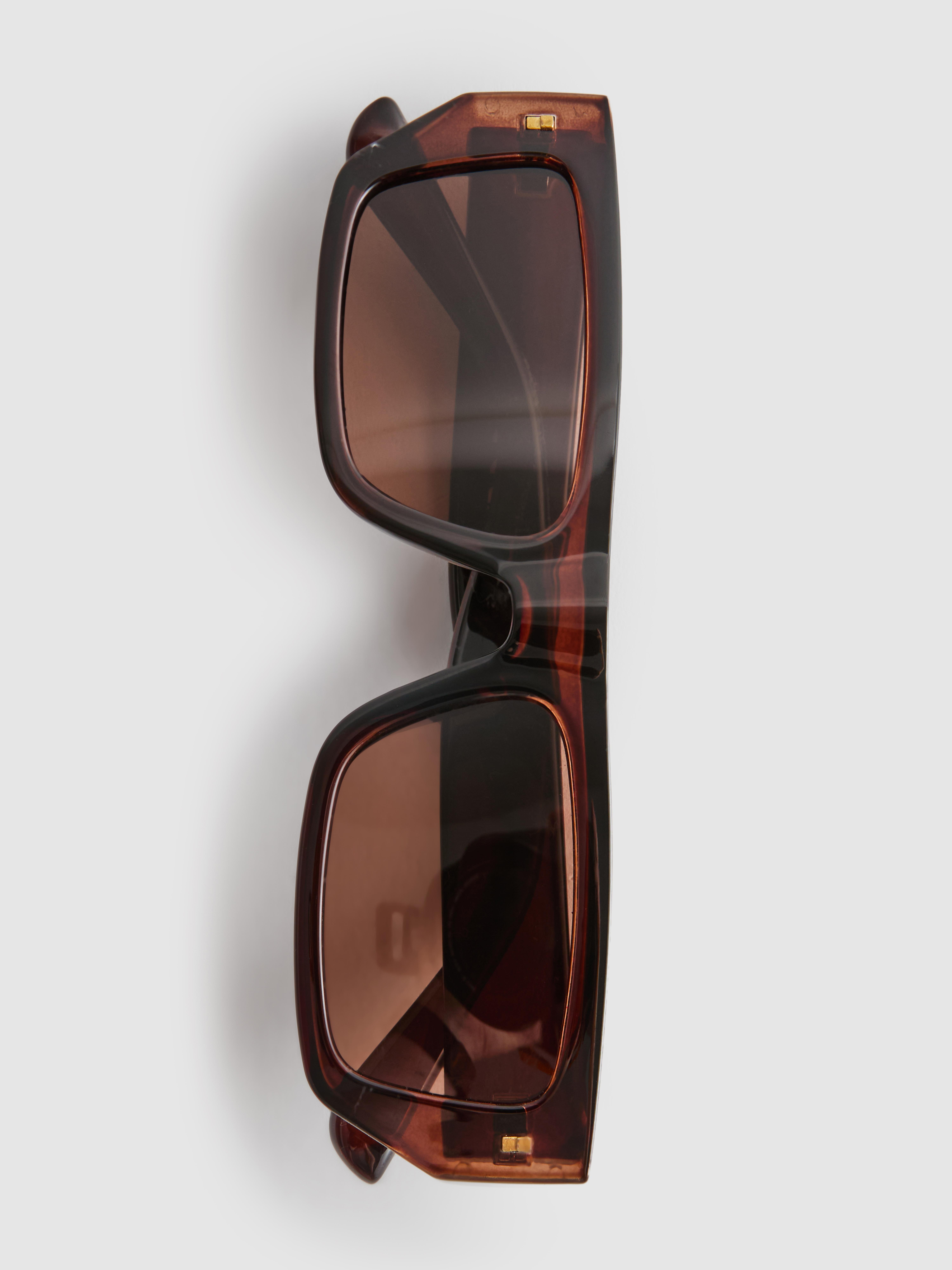 Gucci - Occhiale da Sole Rettangolari - Tartaruga Biondo - Gucci