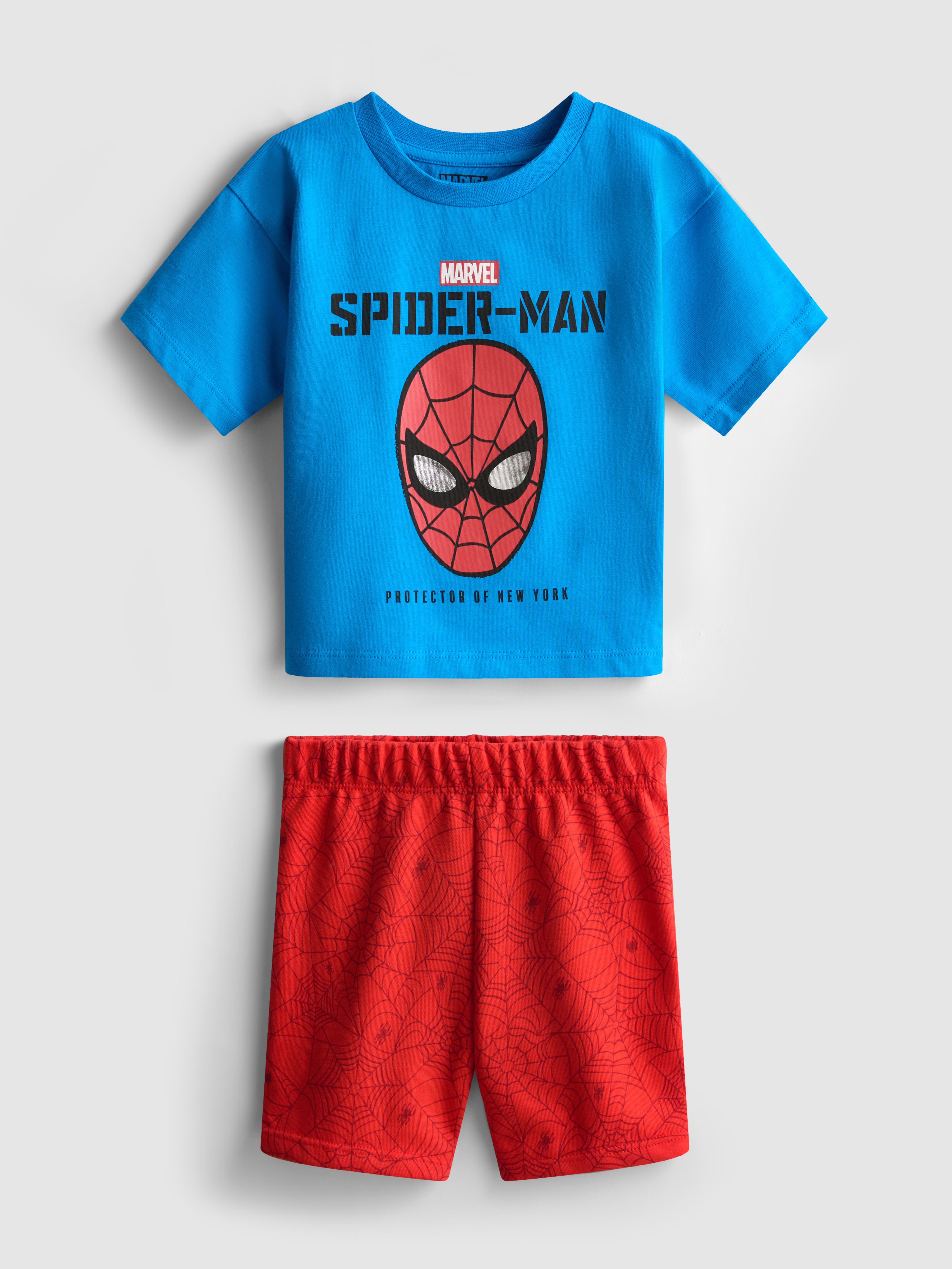 0-36mths | MARVEL Spider-Man T-Shirt and Shorts Set