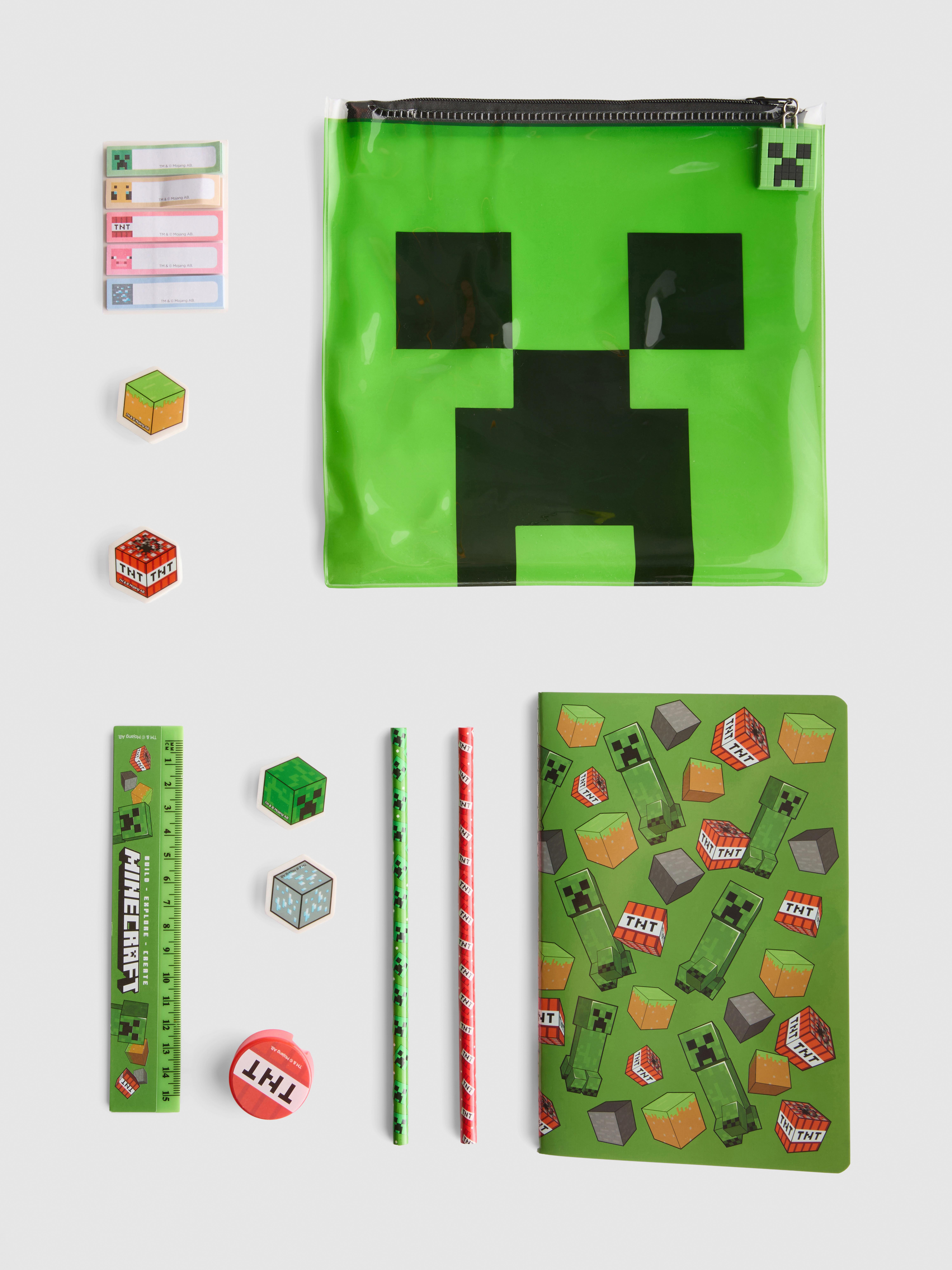 Minecraft Stationery Set