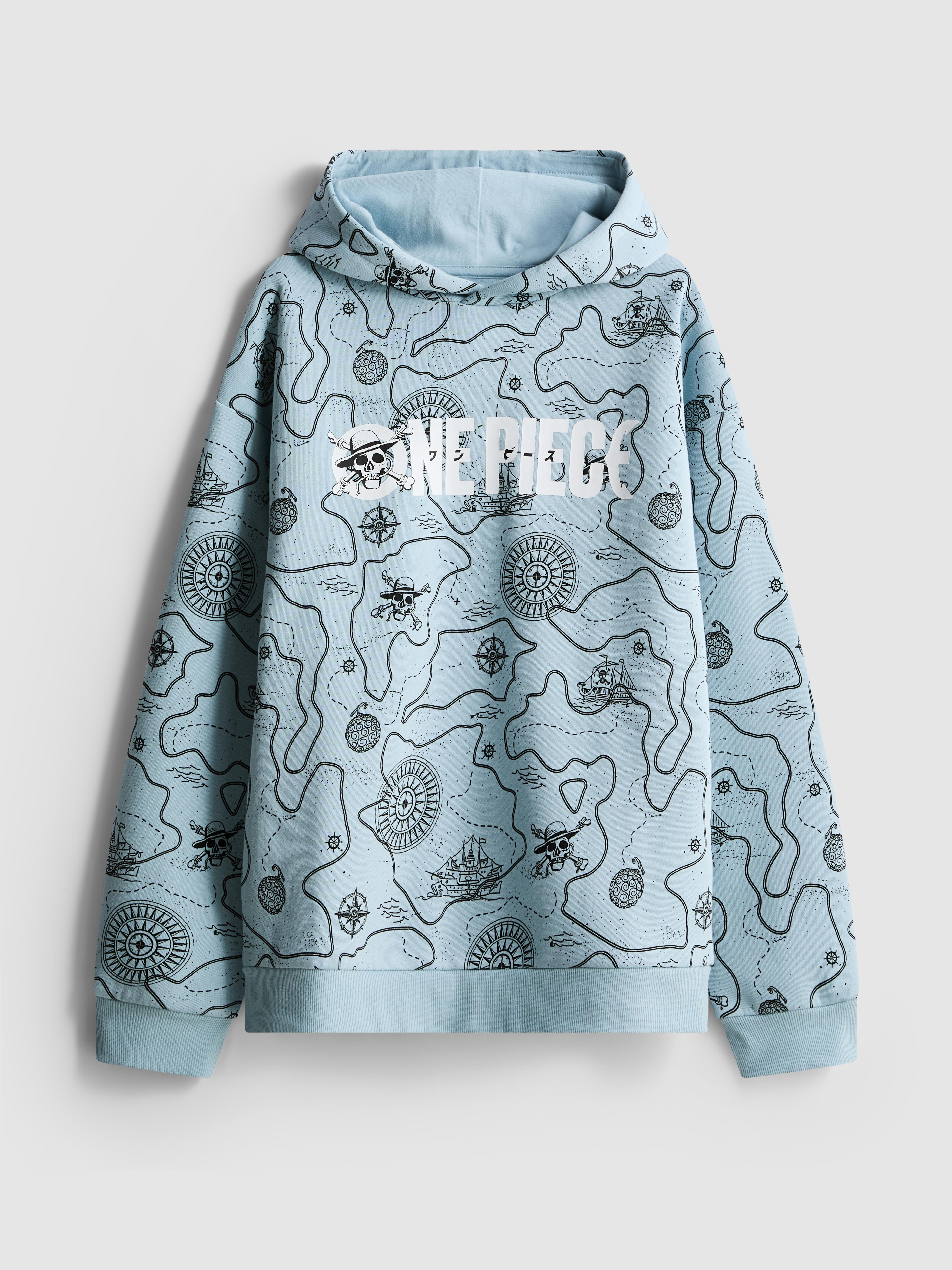 7–15 let | Pulover s kapuco One Piece
