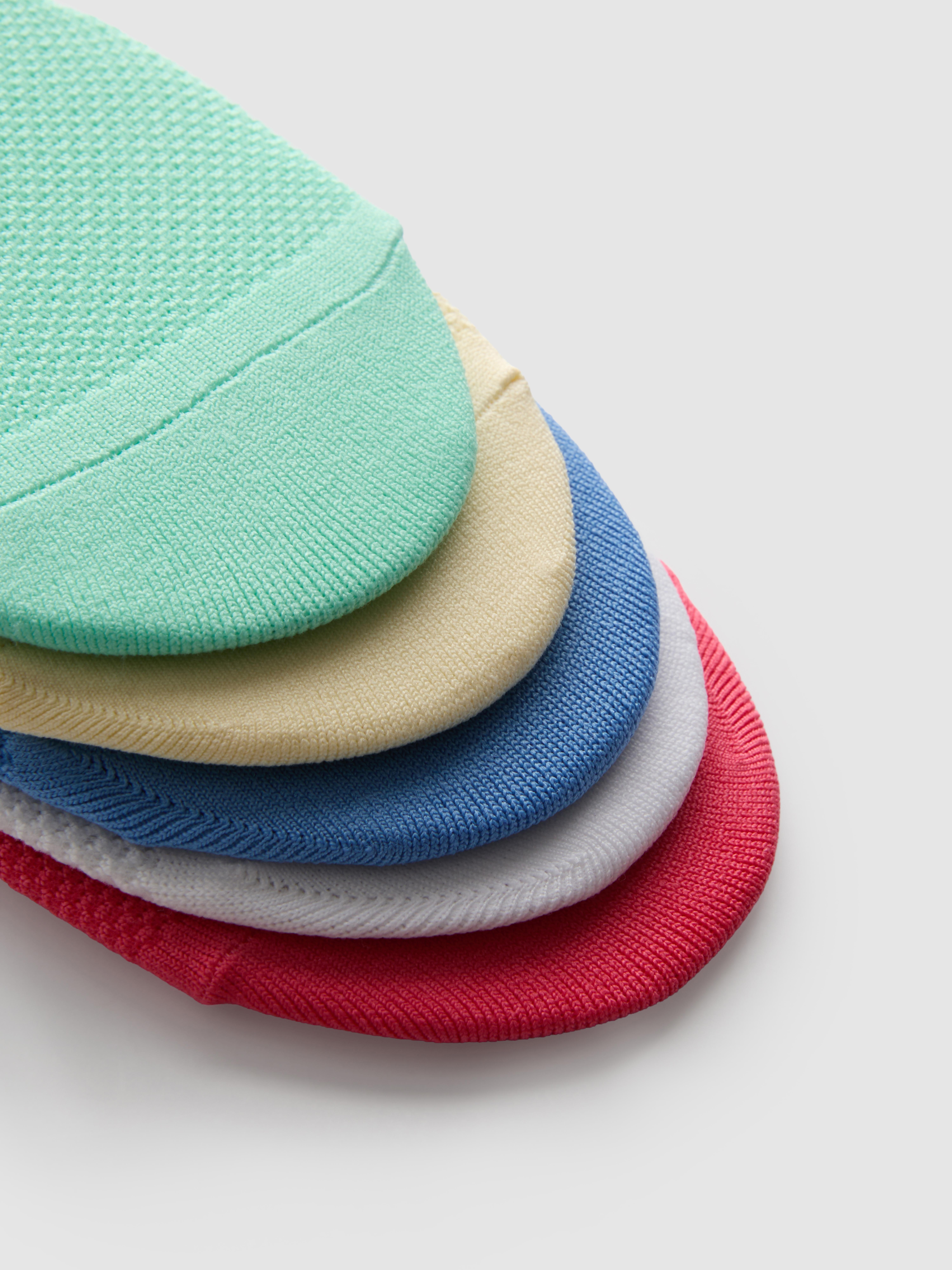 Pack 5 pares meias invisíveis desportivas