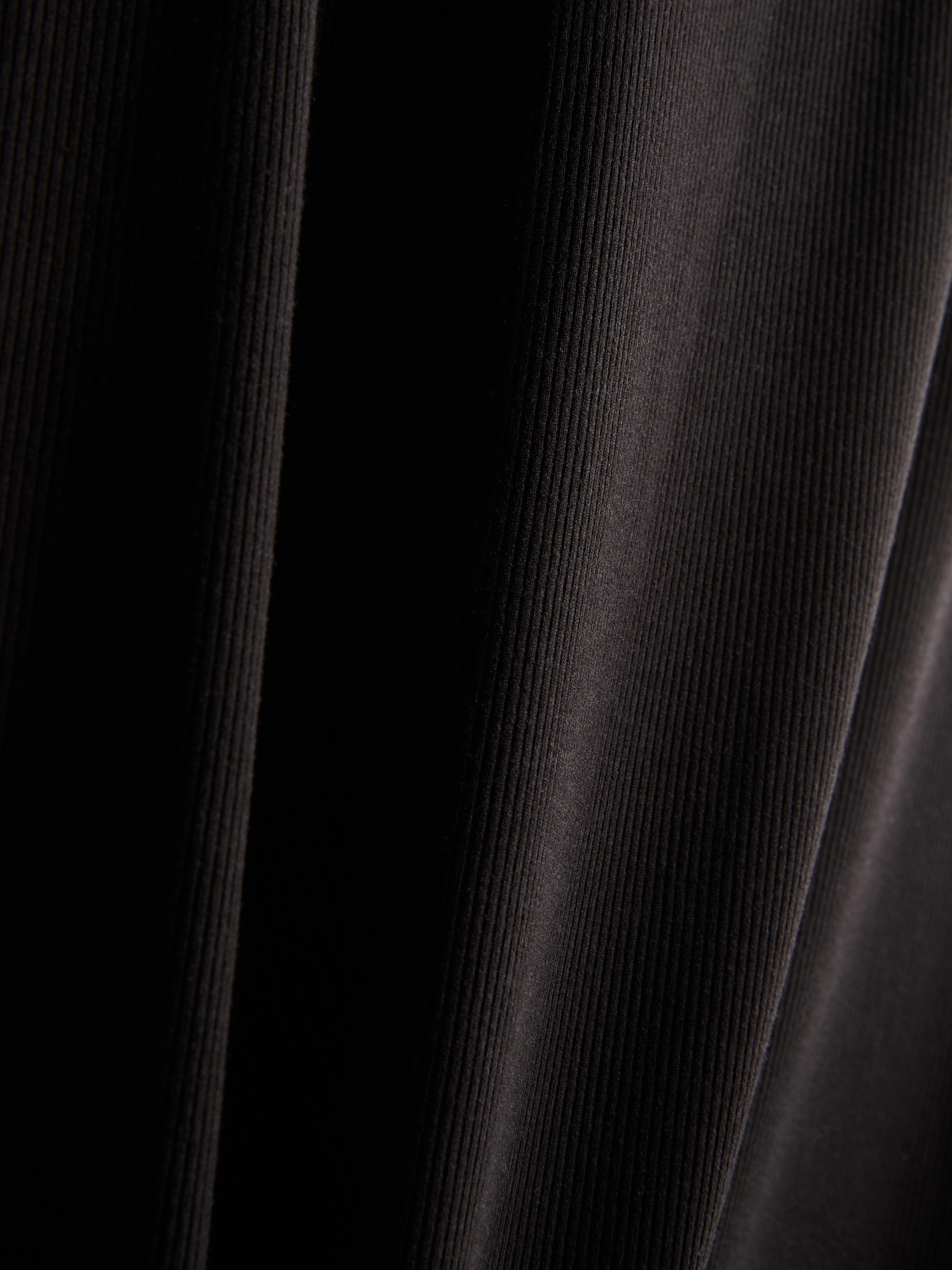 Ribbed Bodycon Mini T-Shirt Dress