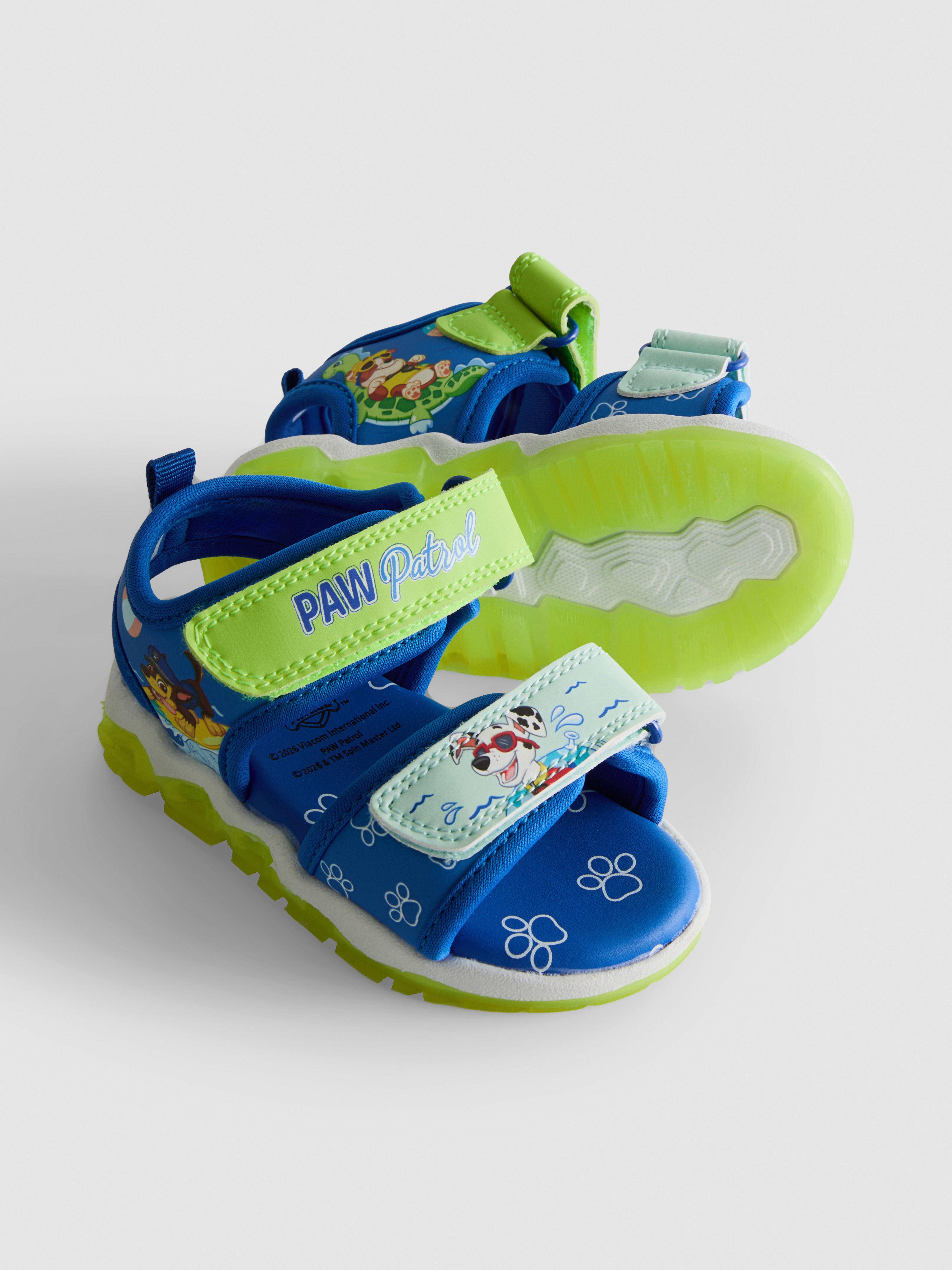 Sandalias de senderismo con luces de Paw Patrol