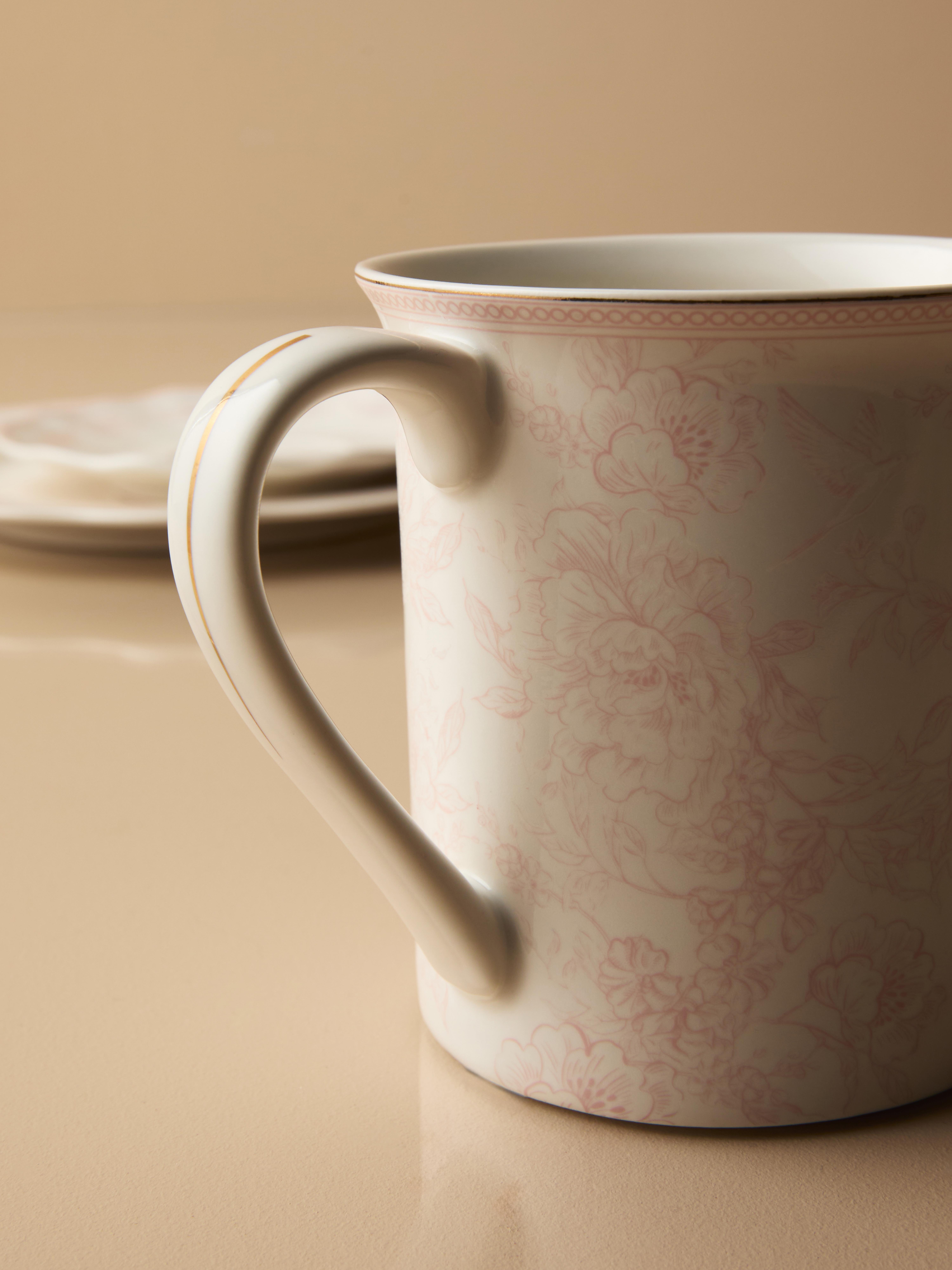The Edit Toile Coffee Mug