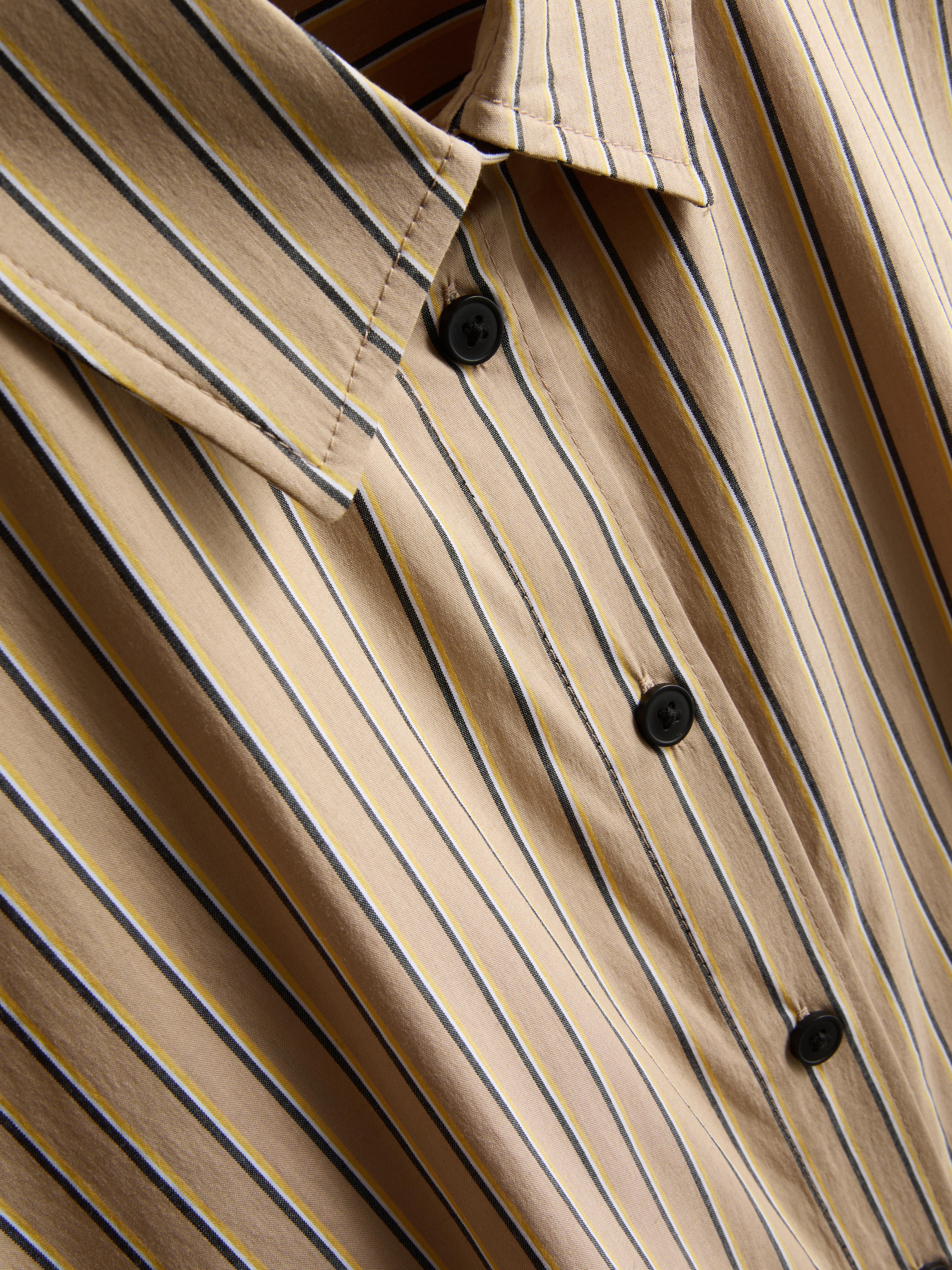 The Edit Striped Poplin Shirt