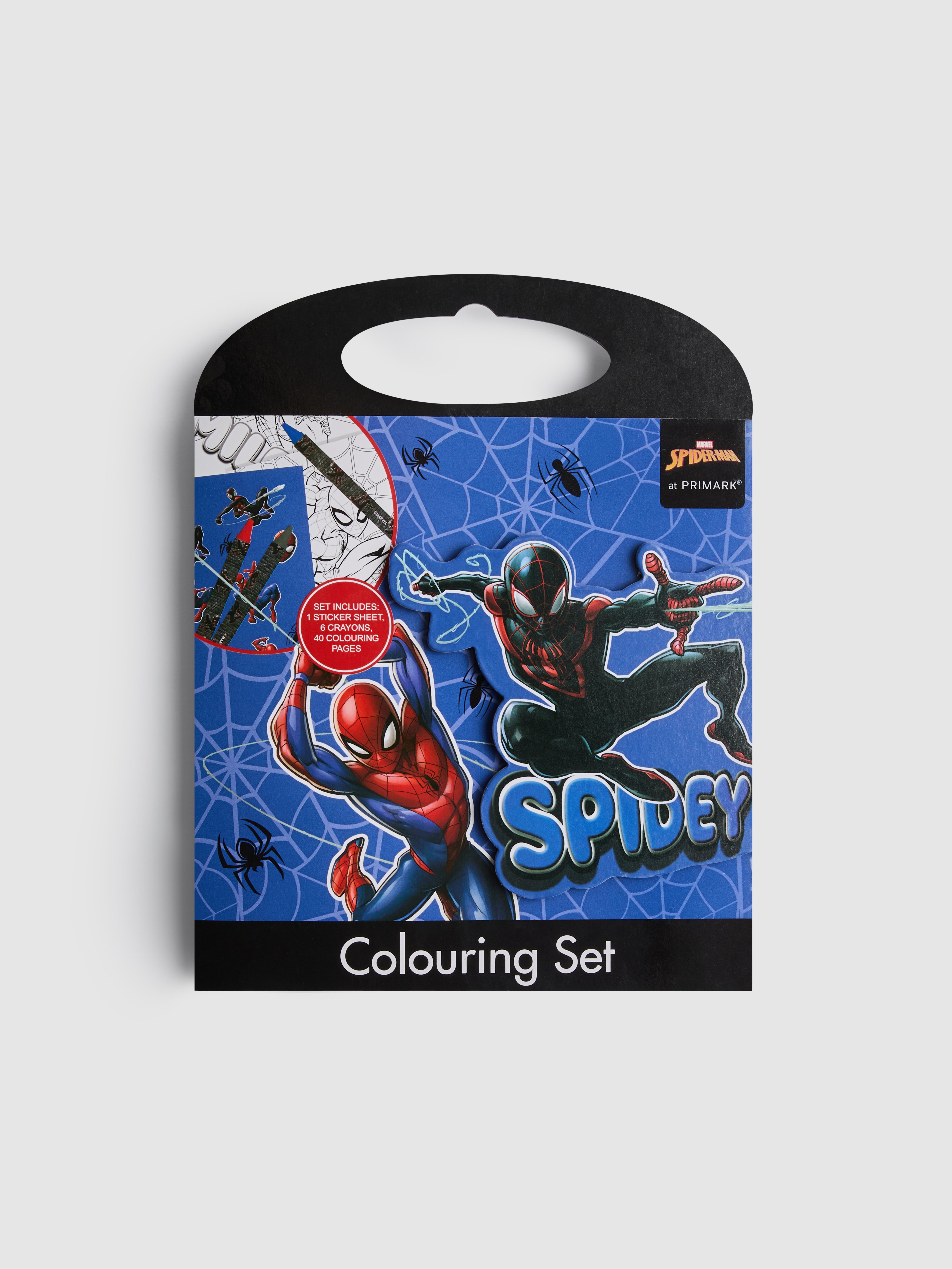 Conjunto colorir MARVEL Homem-Aranha