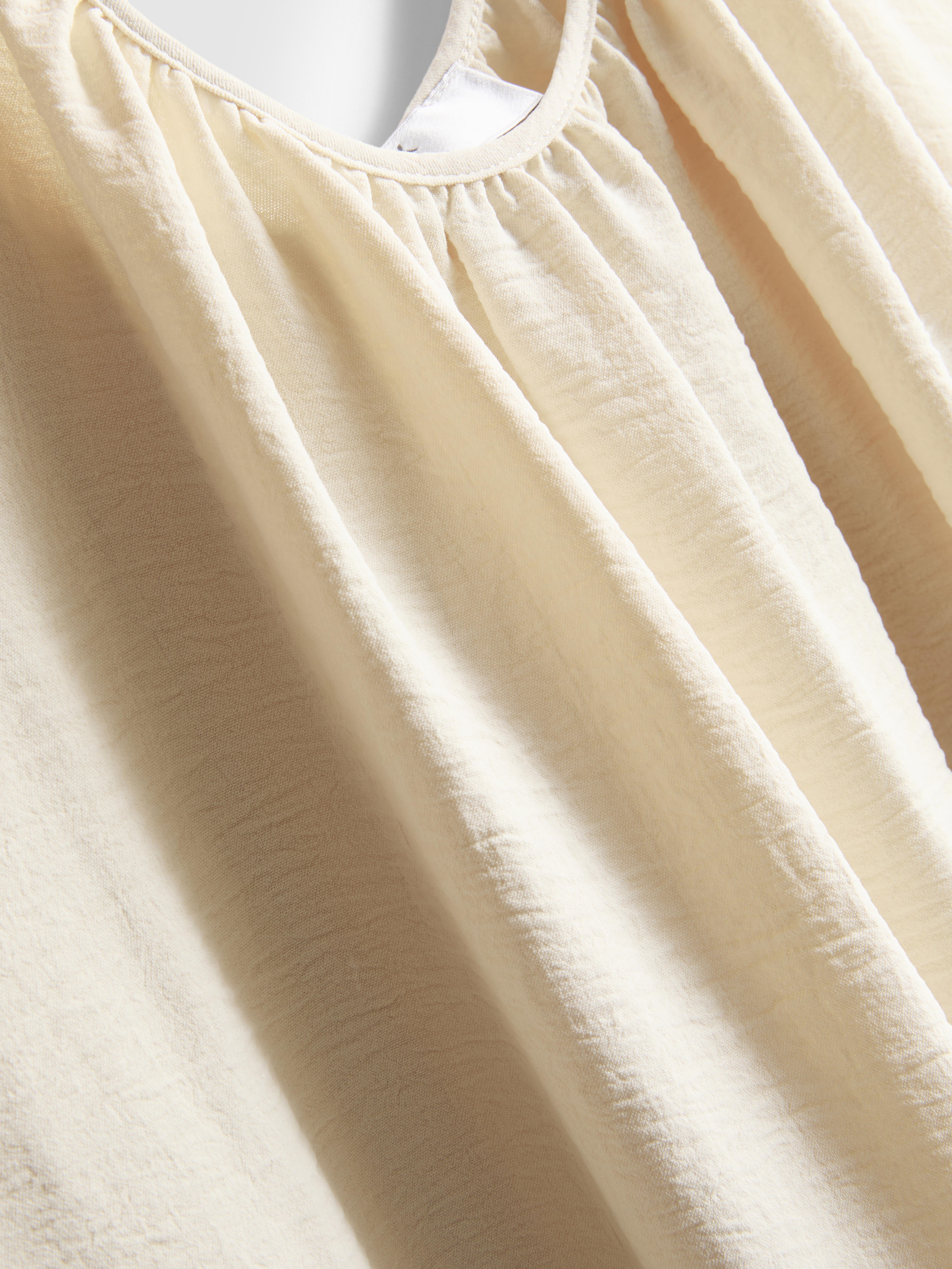 Midi-jurk met bandjes