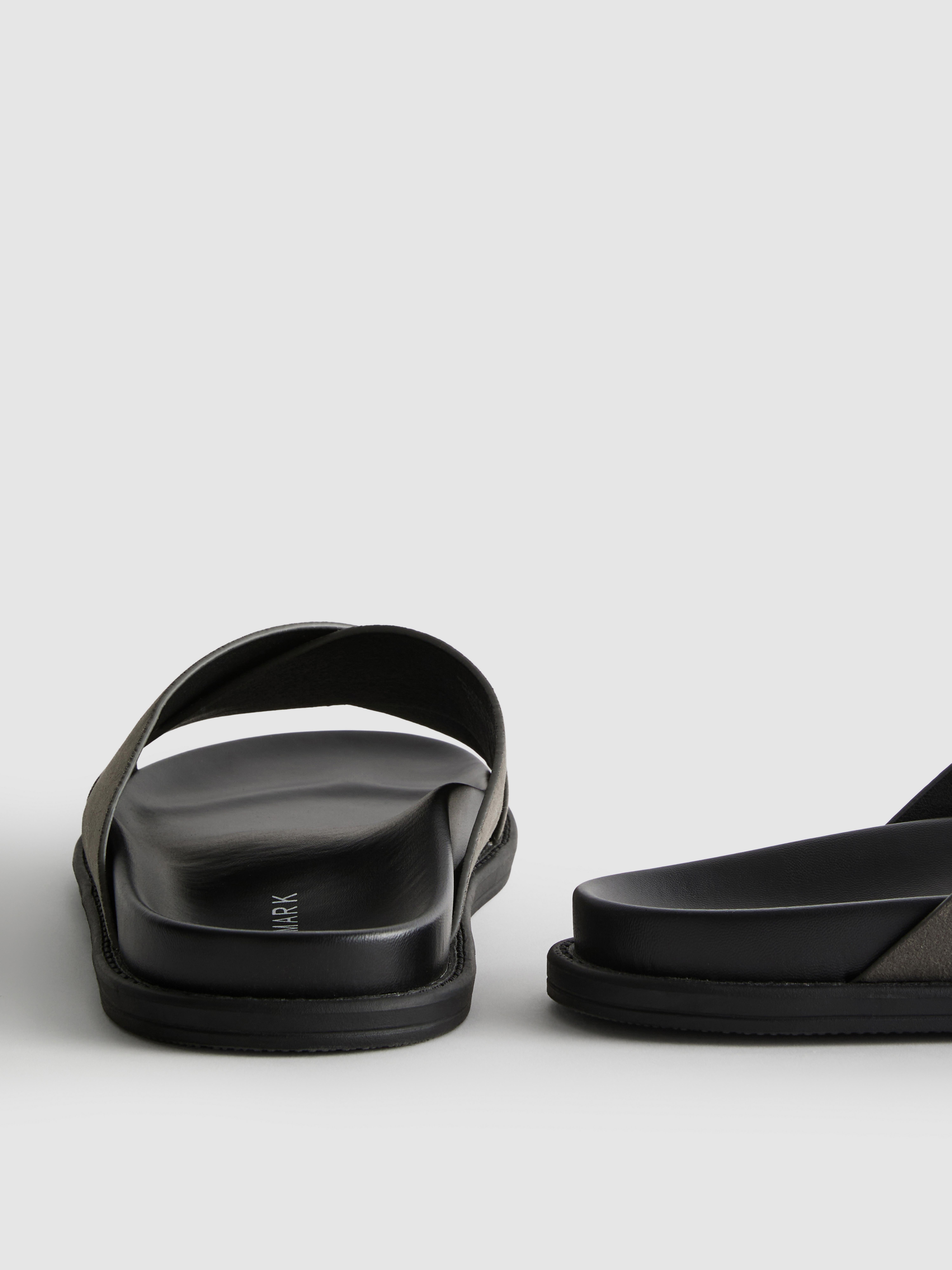Cross Strap Pool Slides