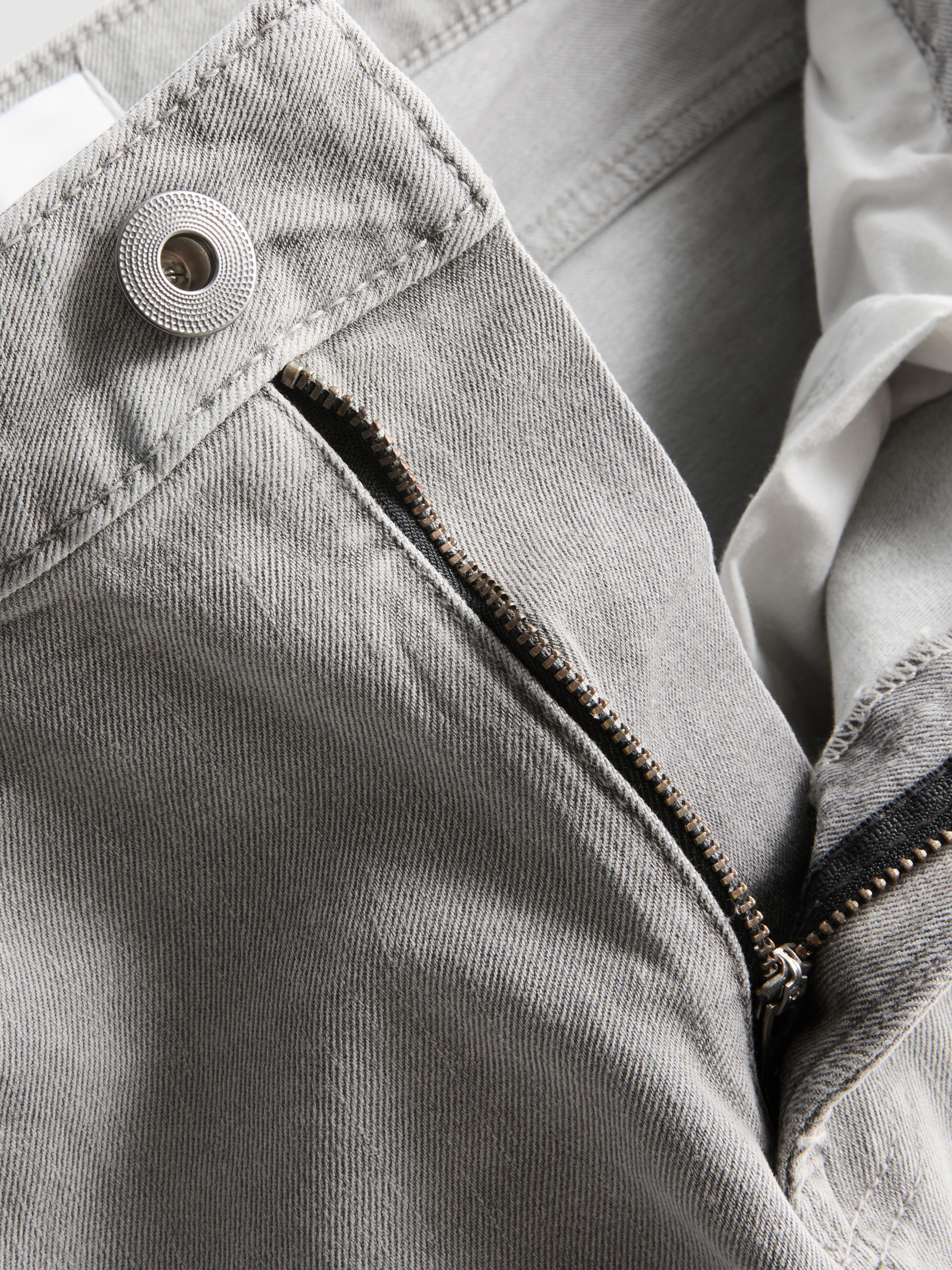 Mid-Rise Straight Leg Jeans
