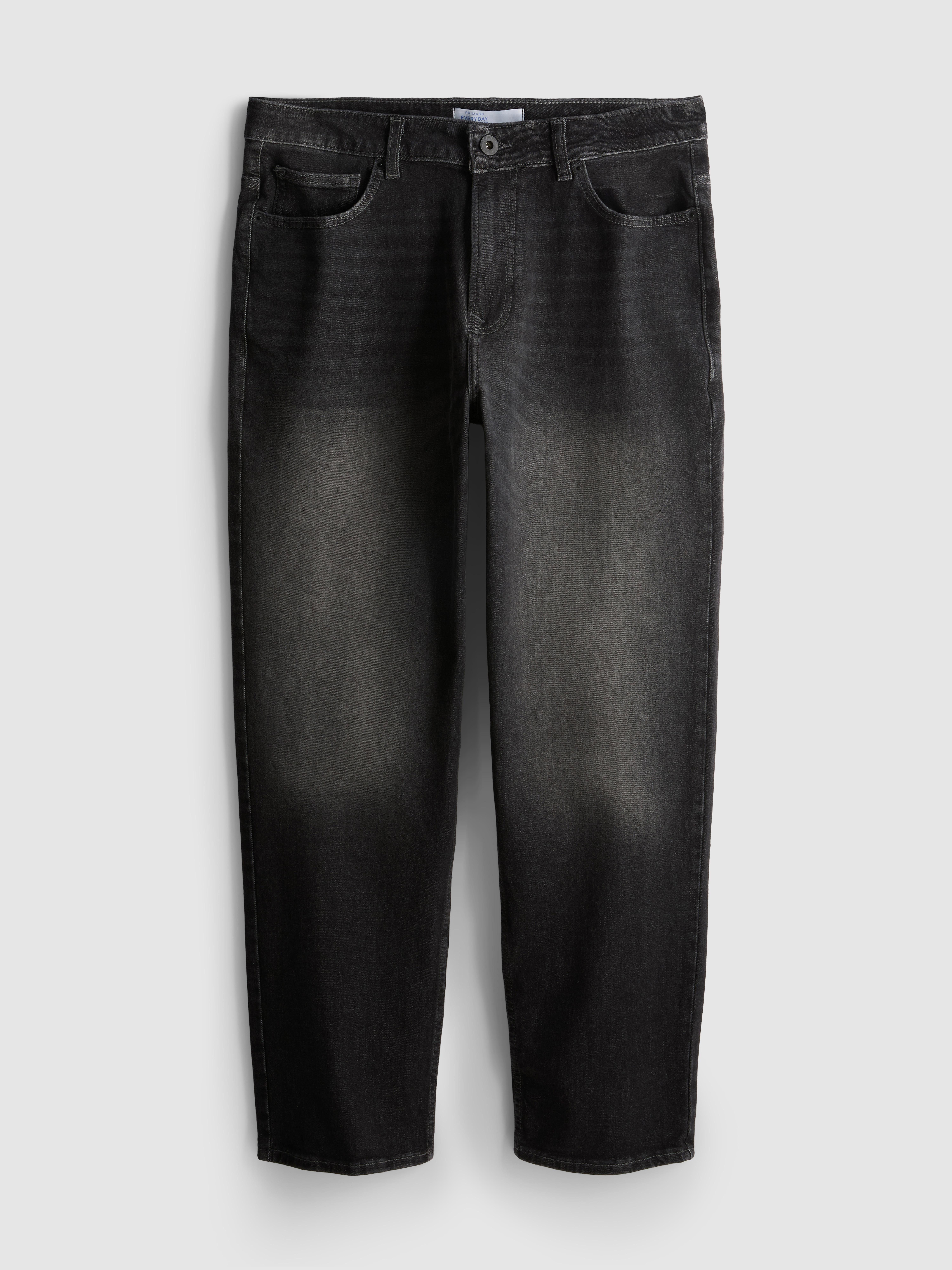 Ravne kavbojke s srednje visokim pasom