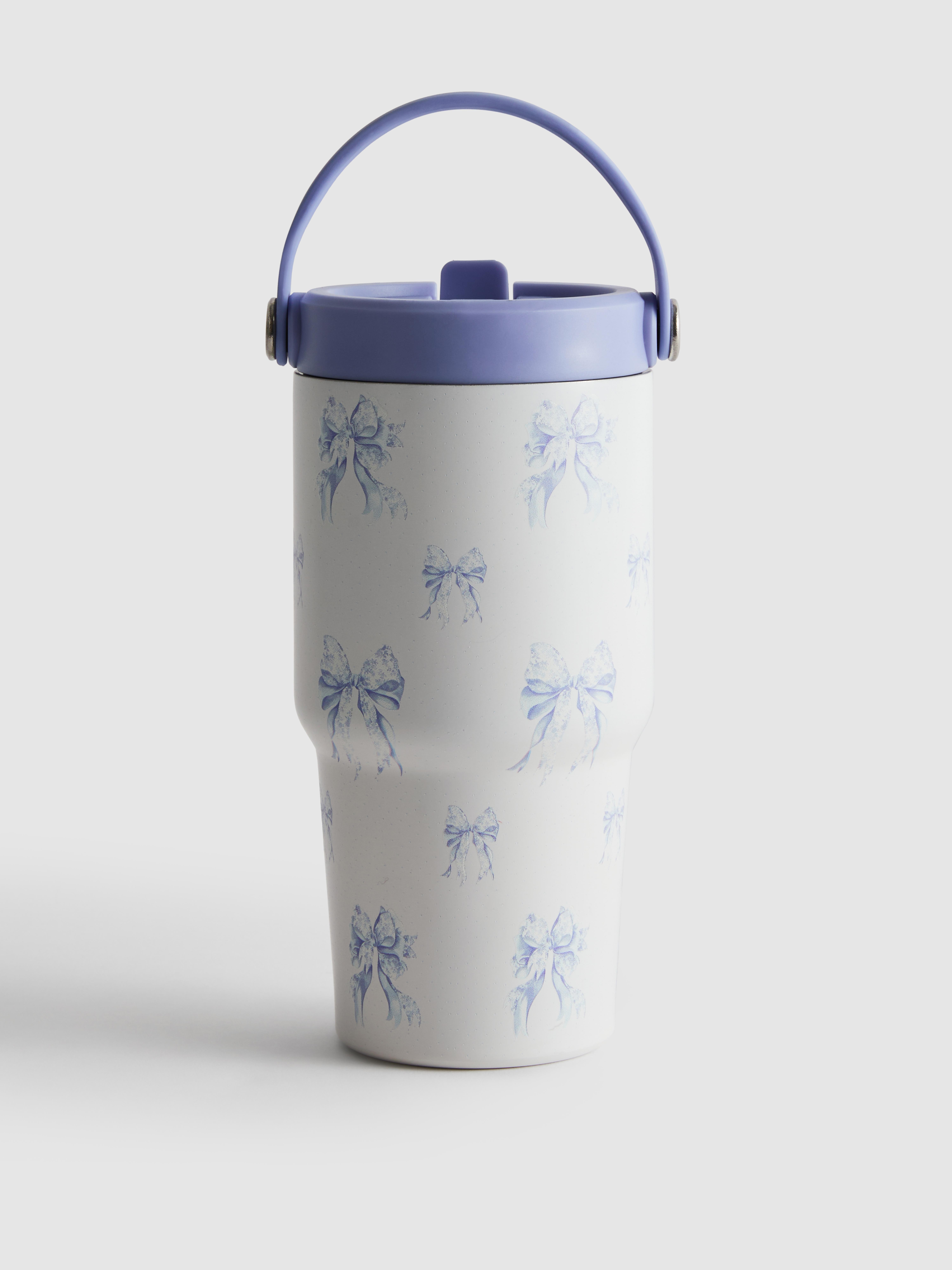 Slip Straw Bow Water Bottle